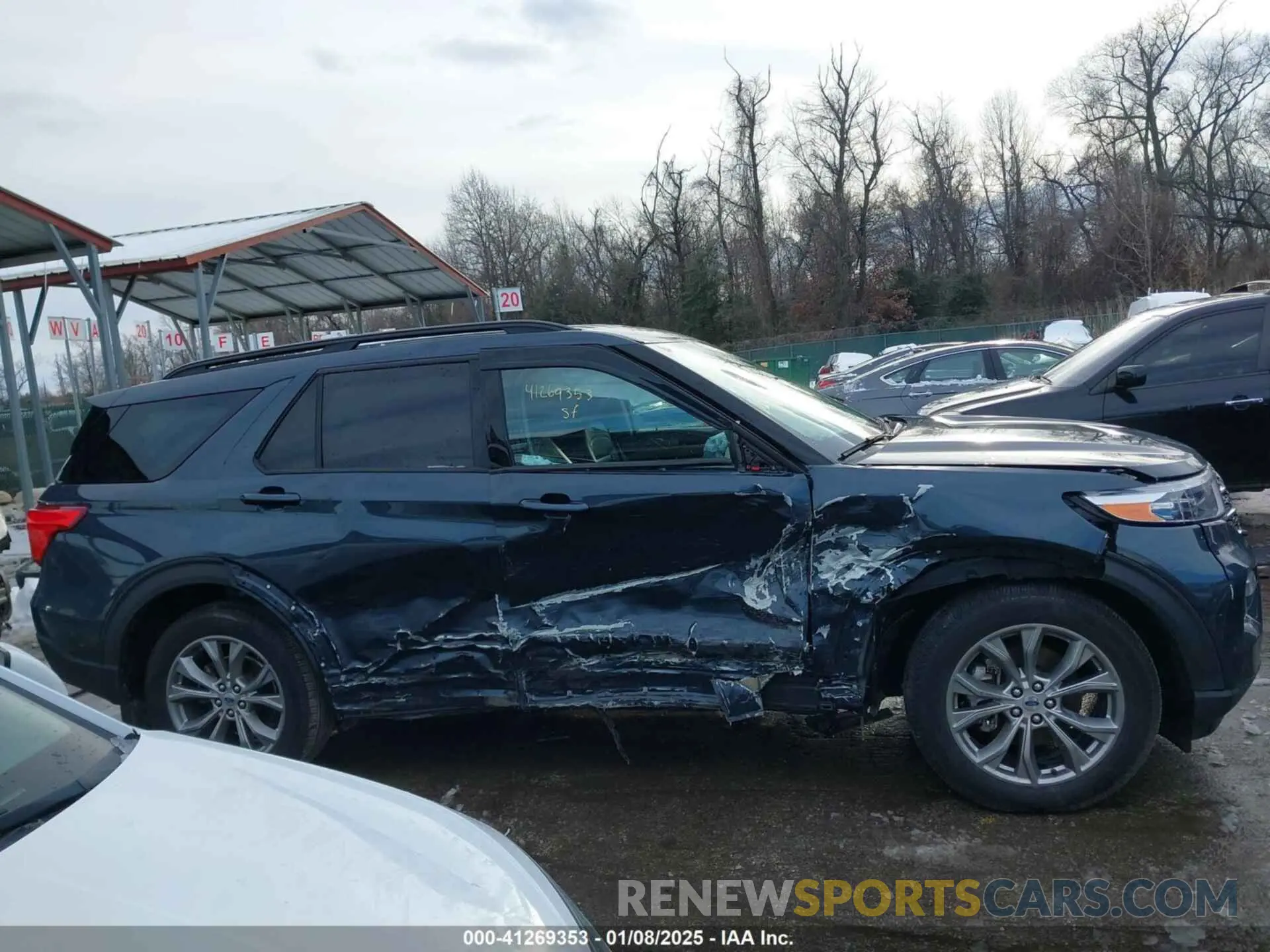 14 Photograph of a damaged car 1FMSK8DHXNGA90818 FORD EXPLORER 2022