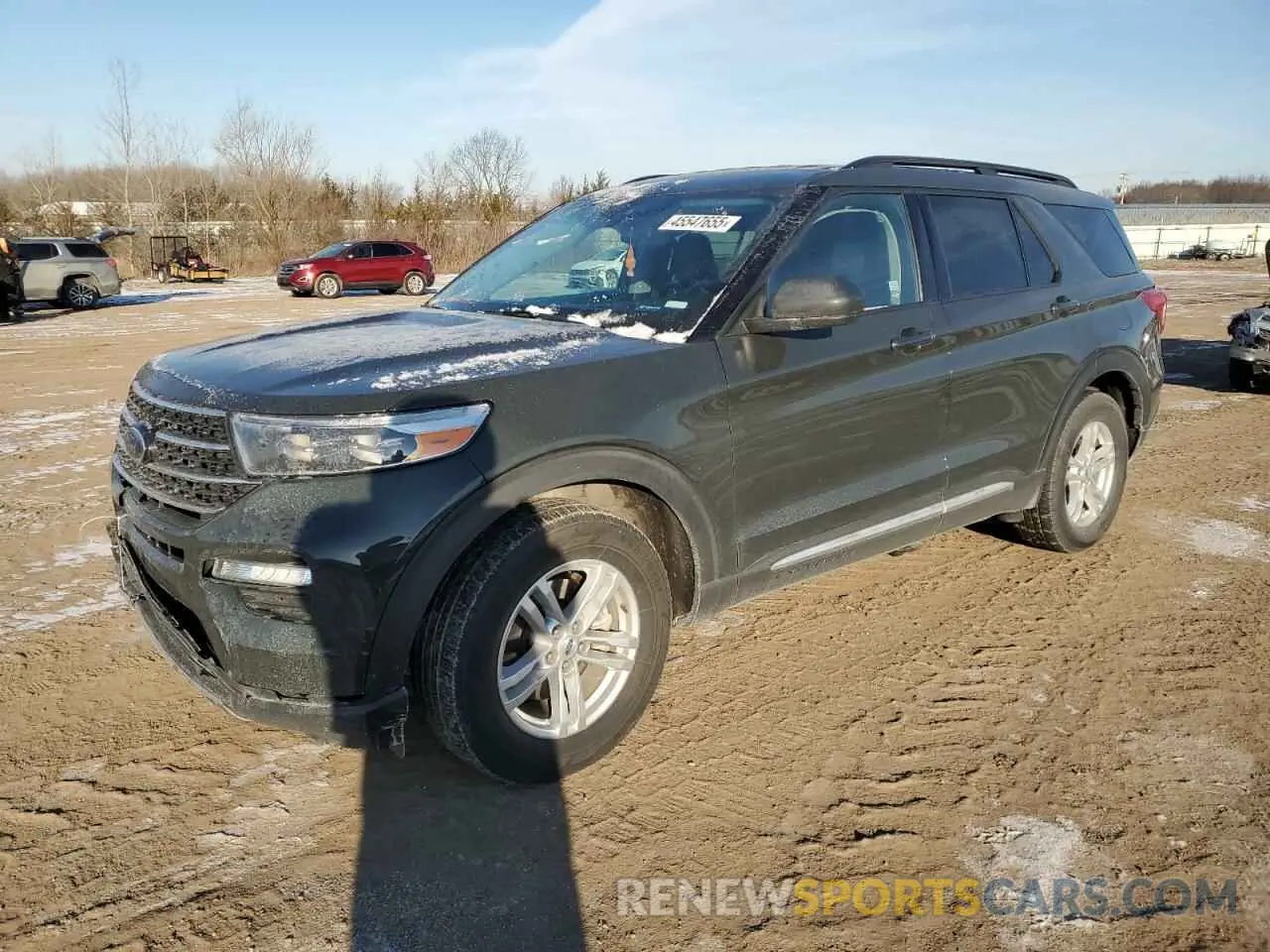 1 Photograph of a damaged car 1FMSK8DHXNGB96329 FORD EXPLORER 2022
