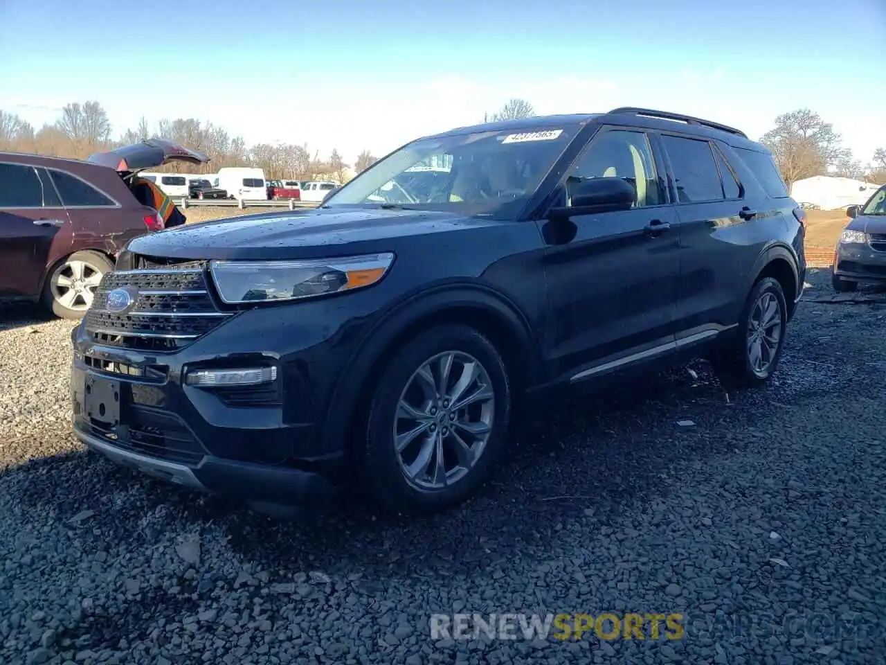 1 Photograph of a damaged car 1FMSK8DHXNGC37543 FORD EXPLORER 2022