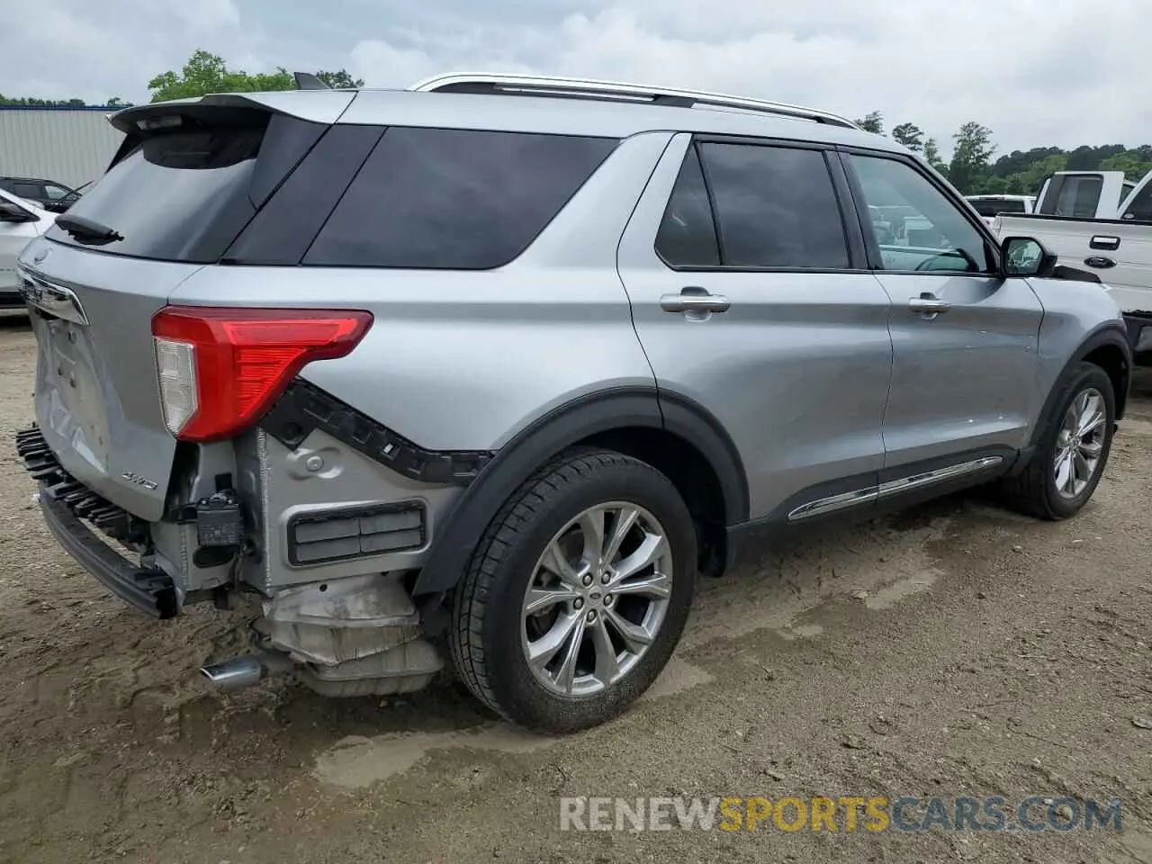 3 Photograph of a damaged car 1FMSK8FH2NGB05373 FORD EXPLORER 2022