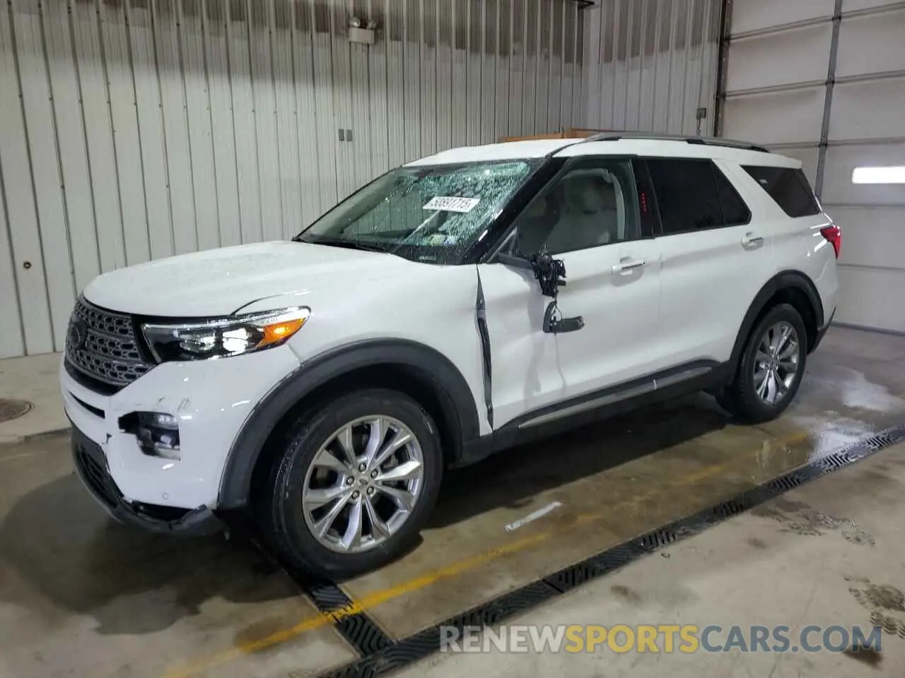 1 Photograph of a damaged car 1FMSK8FH2NGB27972 FORD EXPLORER 2022