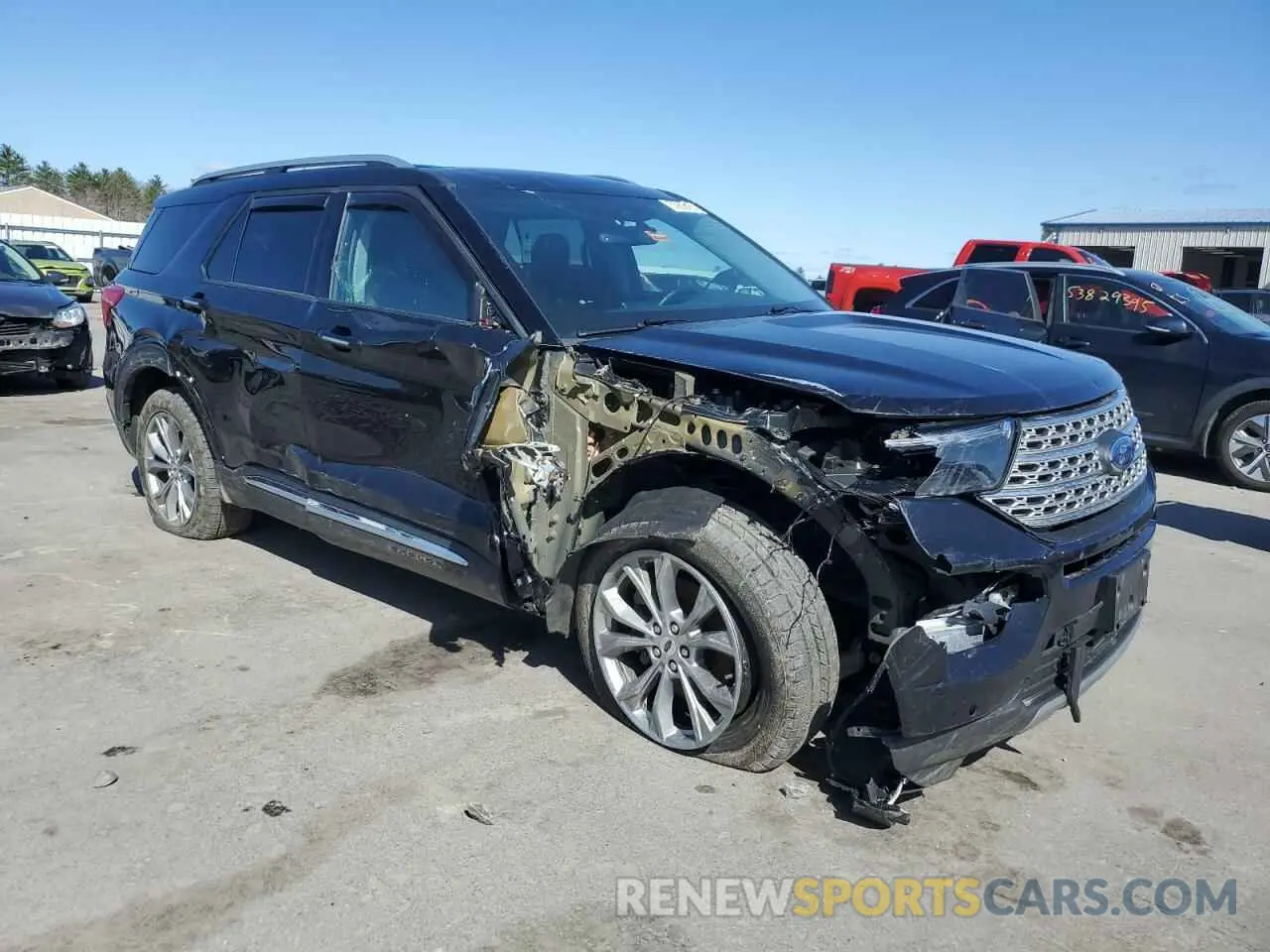 4 Photograph of a damaged car 1FMSK8FH2NGB63158 FORD EXPLORER 2022