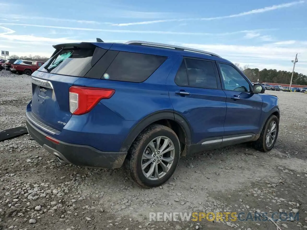 3 Photograph of a damaged car 1FMSK8FH3NGA81536 FORD EXPLORER 2022
