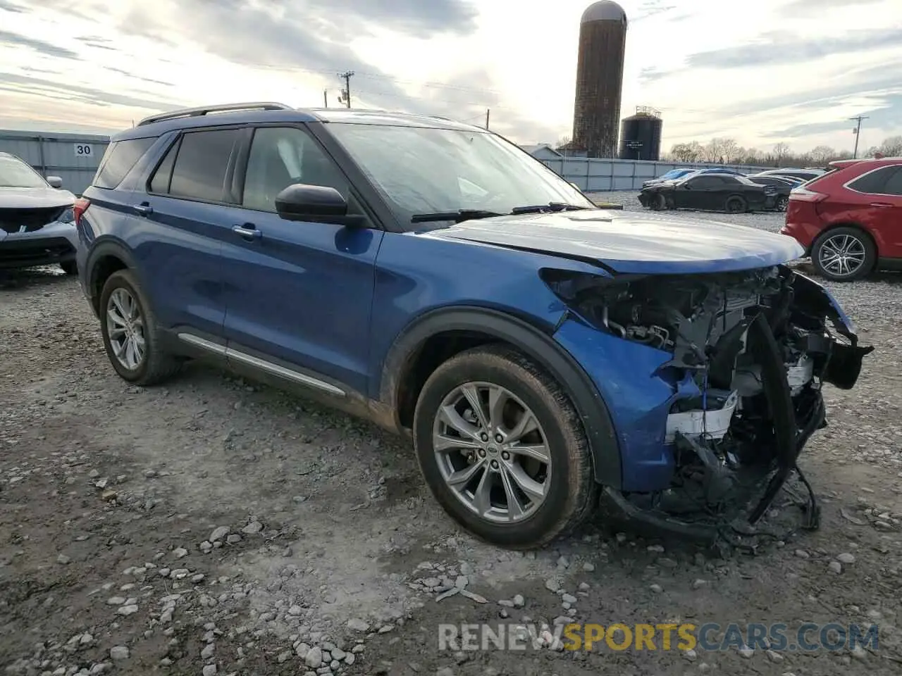 4 Photograph of a damaged car 1FMSK8FH3NGA81536 FORD EXPLORER 2022