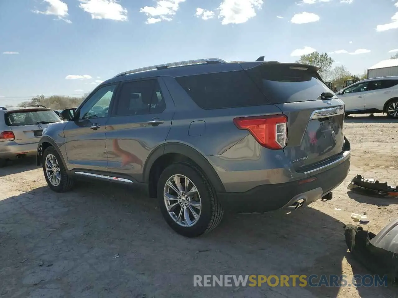 2 Photograph of a damaged car 1FMSK8FH3NGB79899 FORD EXPLORER 2022