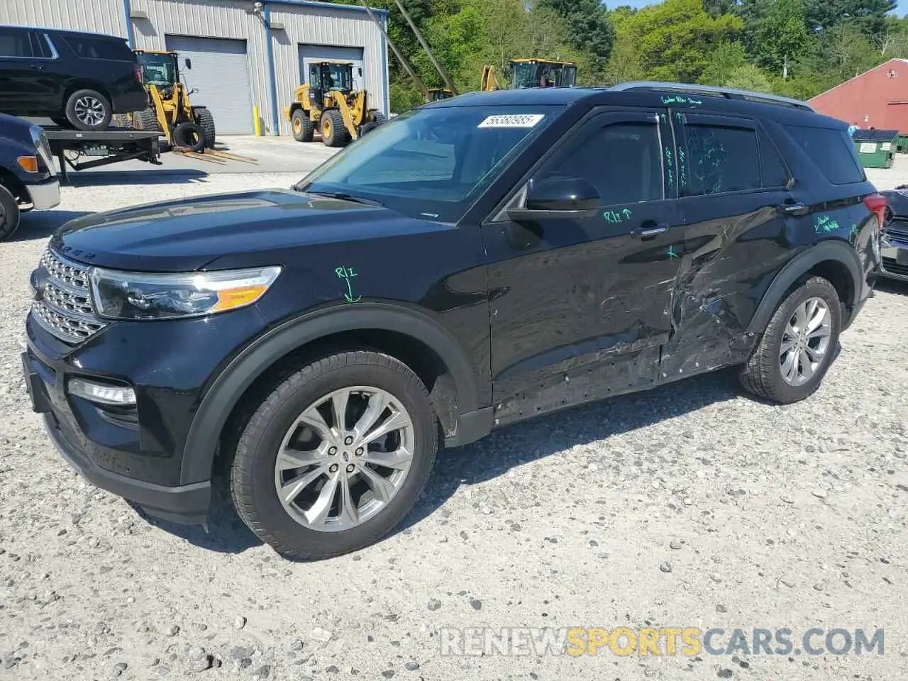 1 Photograph of a damaged car 1FMSK8FH4NGA52157 FORD EXPLORER 2022