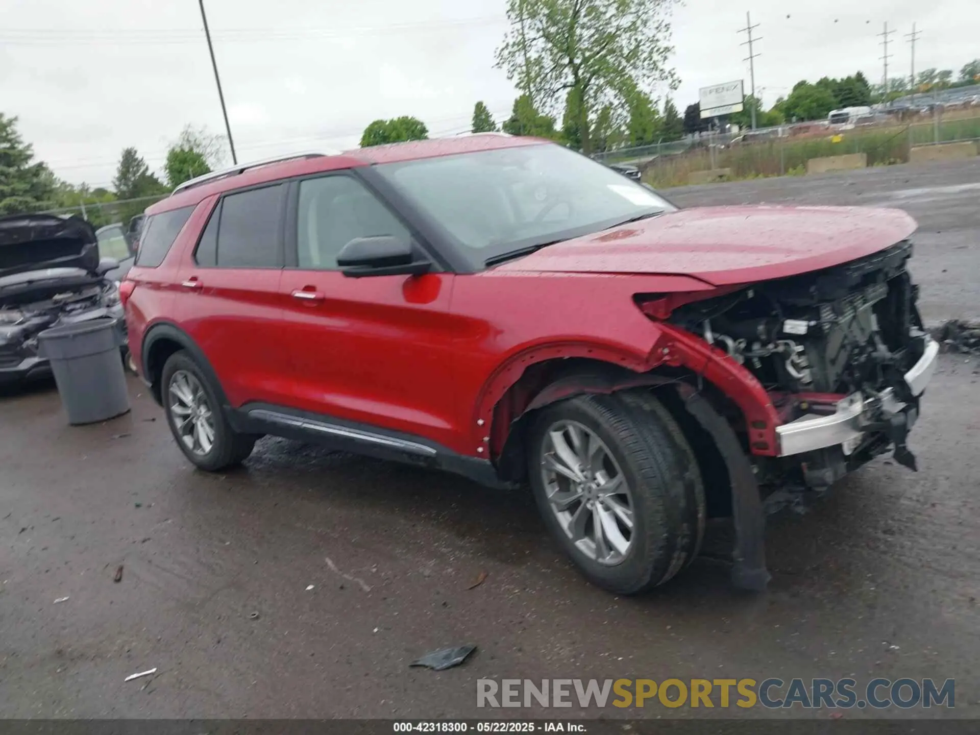 1 Photograph of a damaged car 1FMSK8FH4NGB82875 FORD EXPLORER 2022