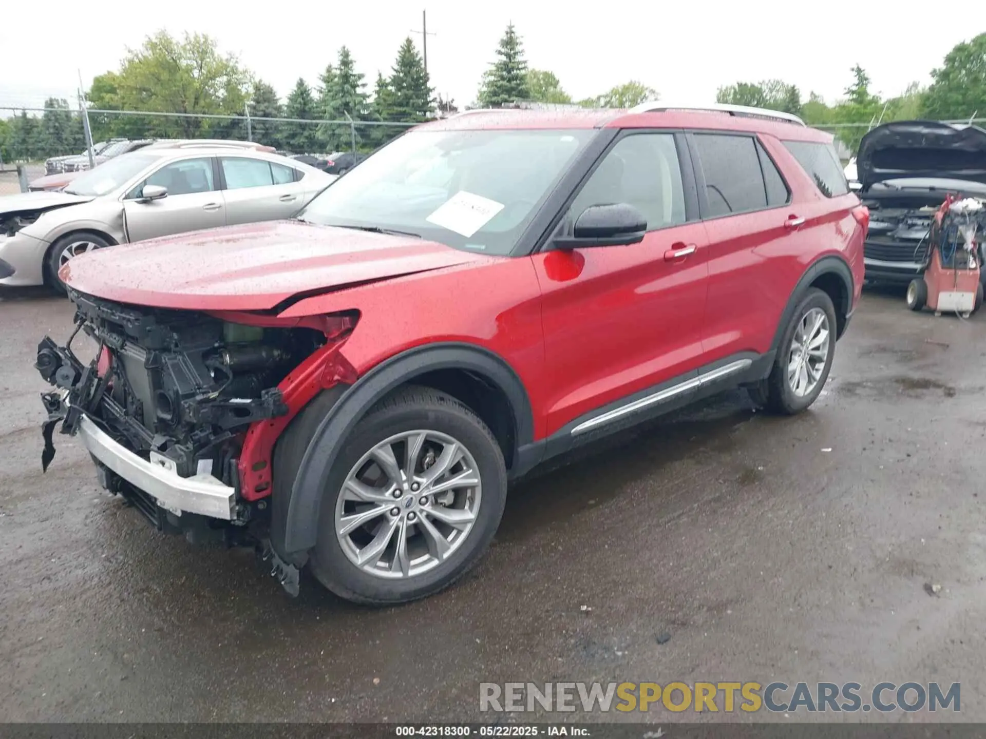 2 Photograph of a damaged car 1FMSK8FH4NGB82875 FORD EXPLORER 2022