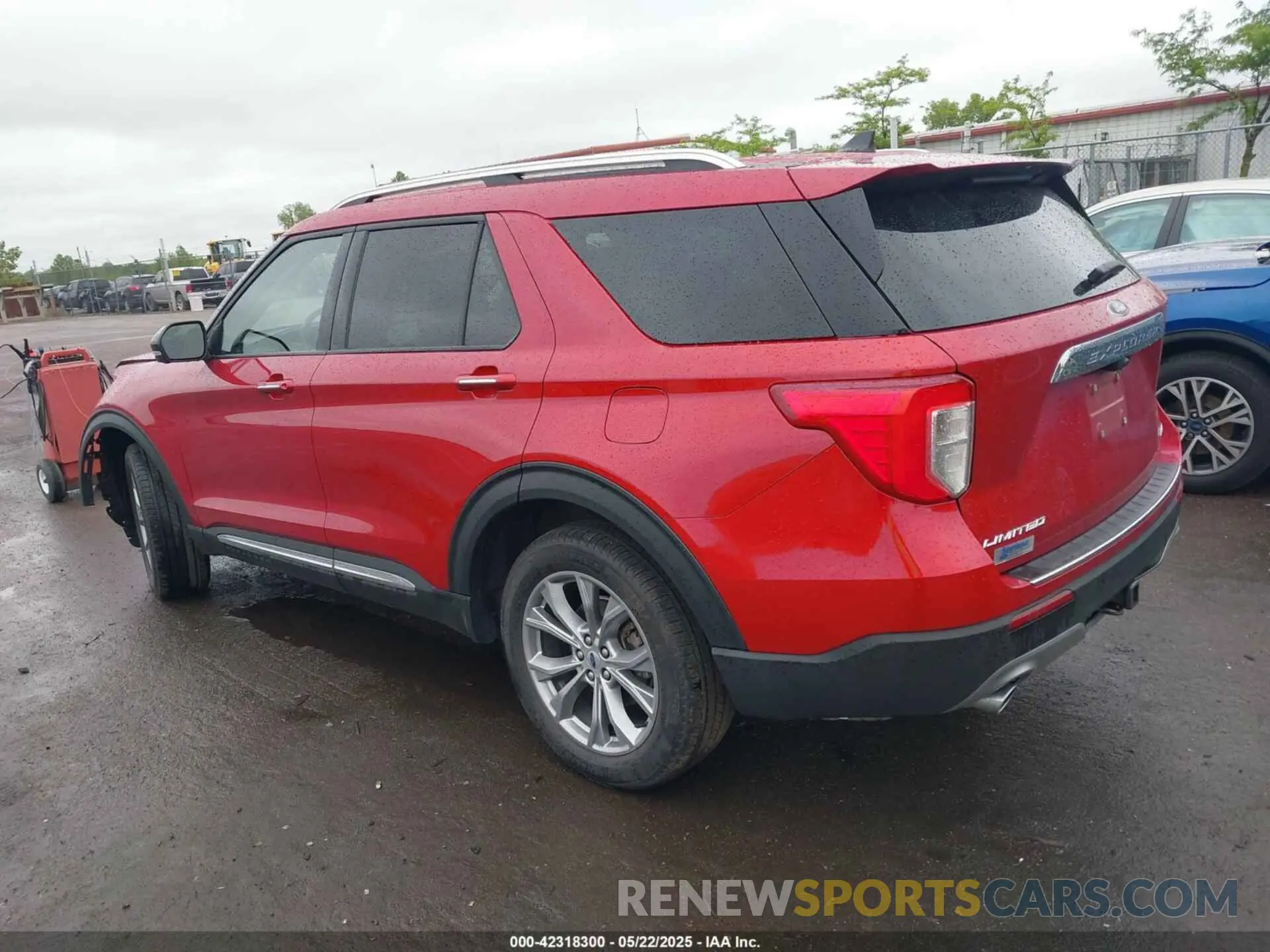 3 Photograph of a damaged car 1FMSK8FH4NGB82875 FORD EXPLORER 2022