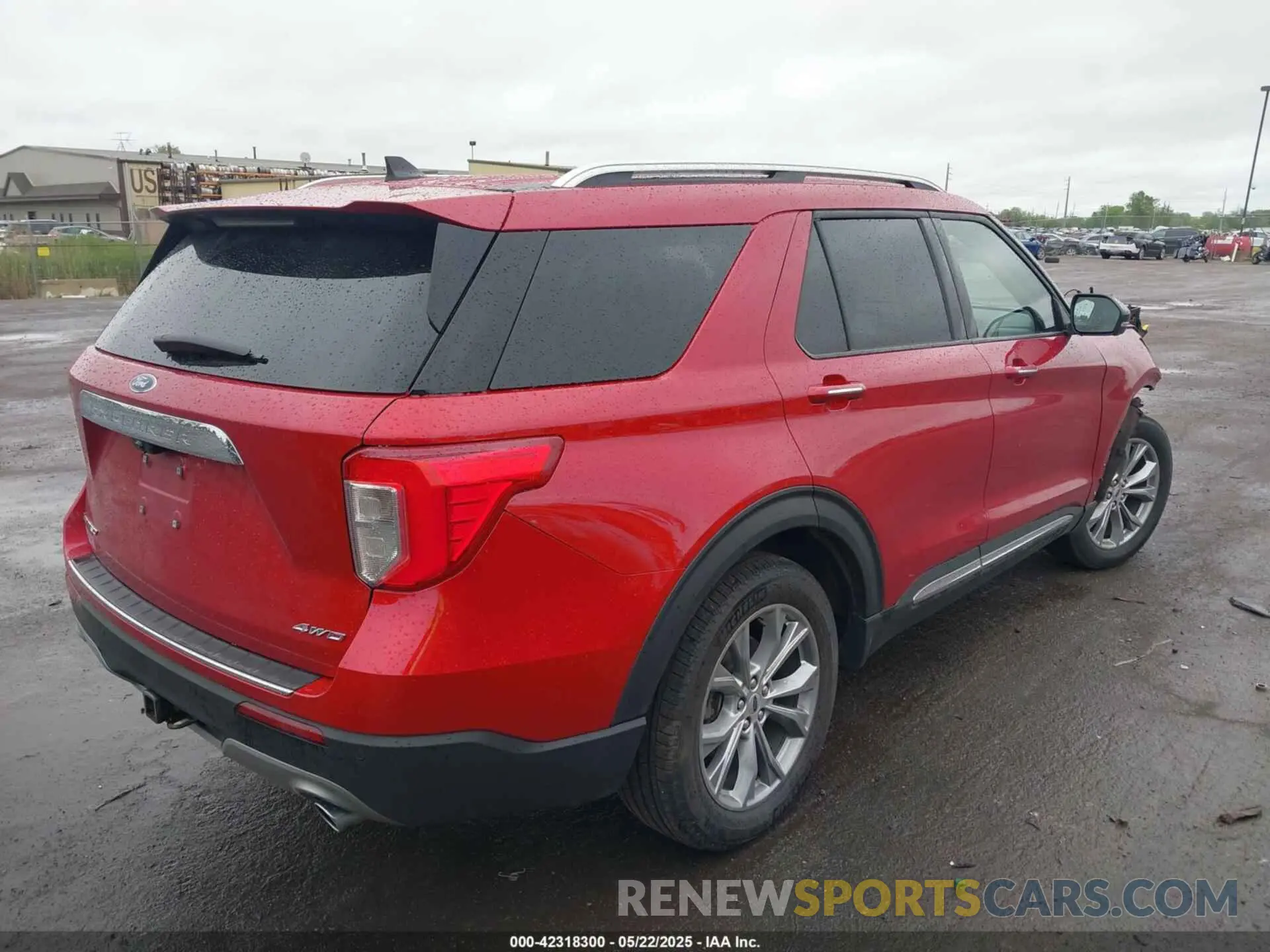4 Photograph of a damaged car 1FMSK8FH4NGB82875 FORD EXPLORER 2022