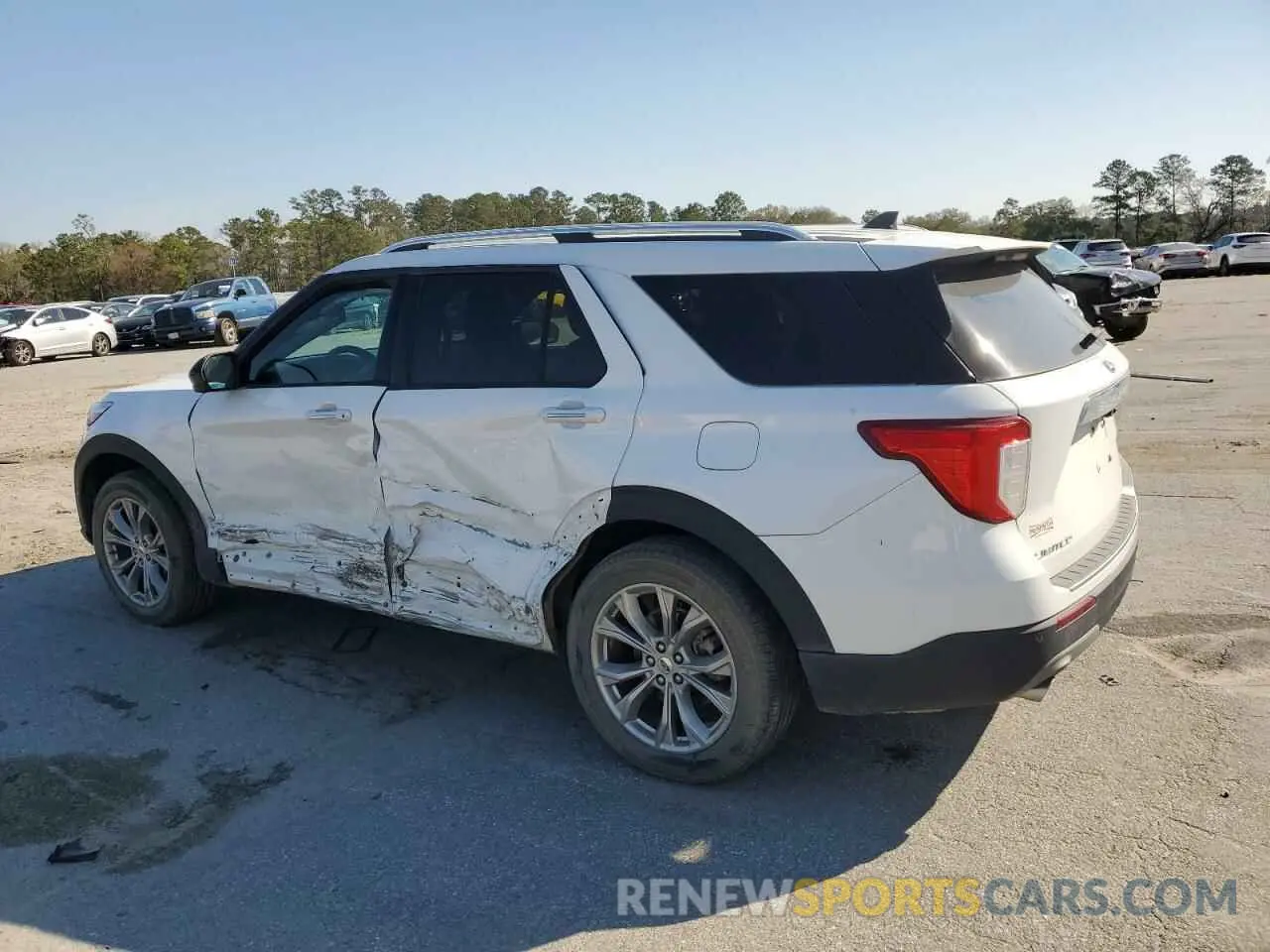 2 Photograph of a damaged car 1FMSK8FH6NGA51396 FORD EXPLORER 2022