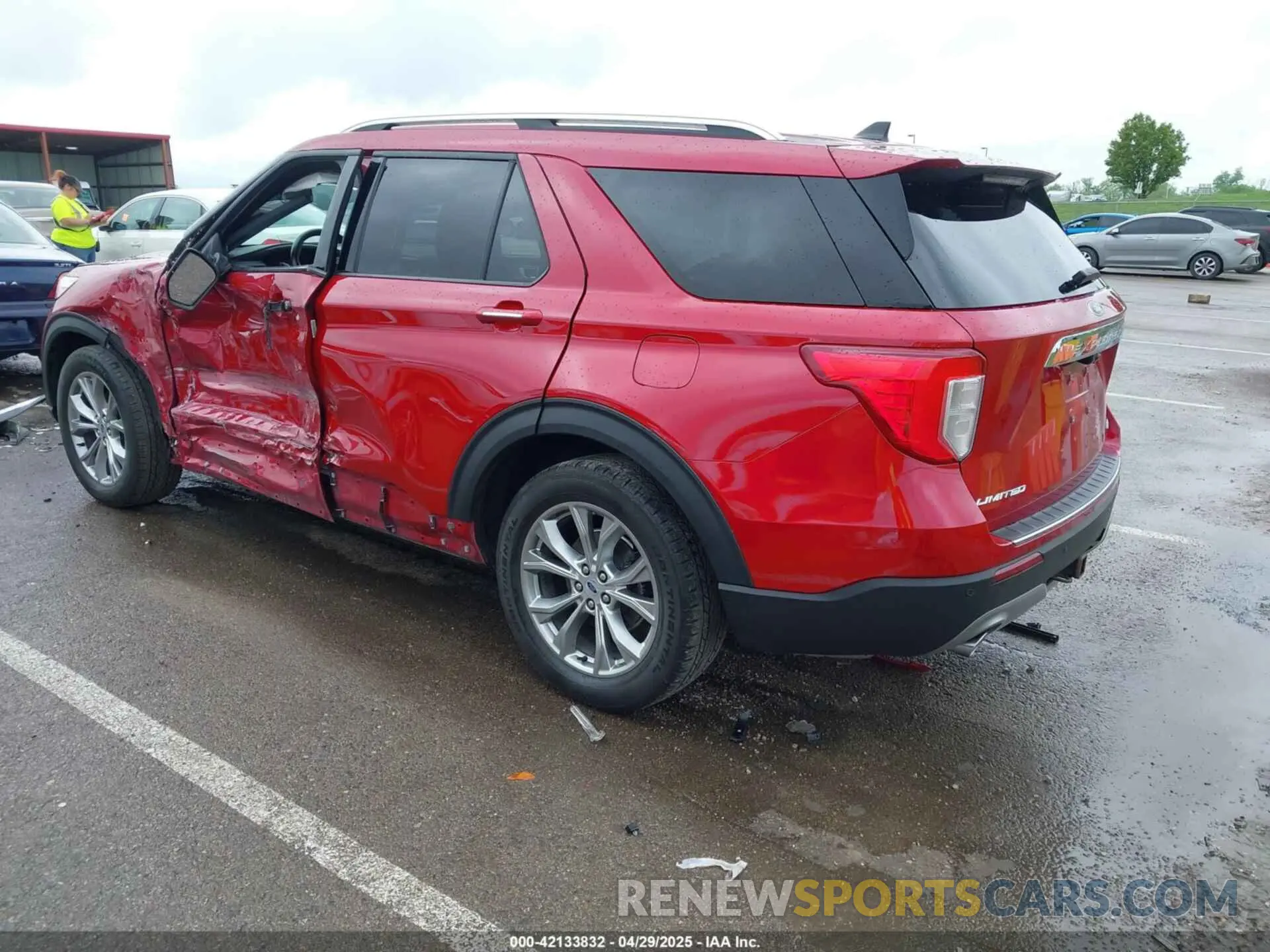 3 Photograph of a damaged car 1FMSK8FH7NGA80373 FORD EXPLORER 2022