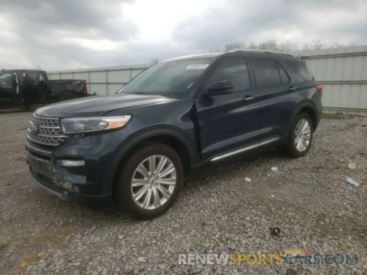 1 Photograph of a damaged car 1FMSK8FH9NGA19140 FORD EXPLORER 2022