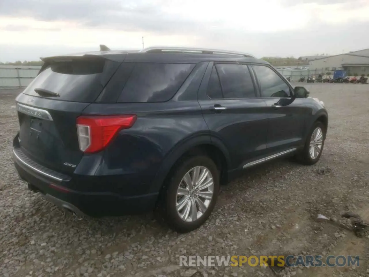 3 Photograph of a damaged car 1FMSK8FH9NGA19140 FORD EXPLORER 2022