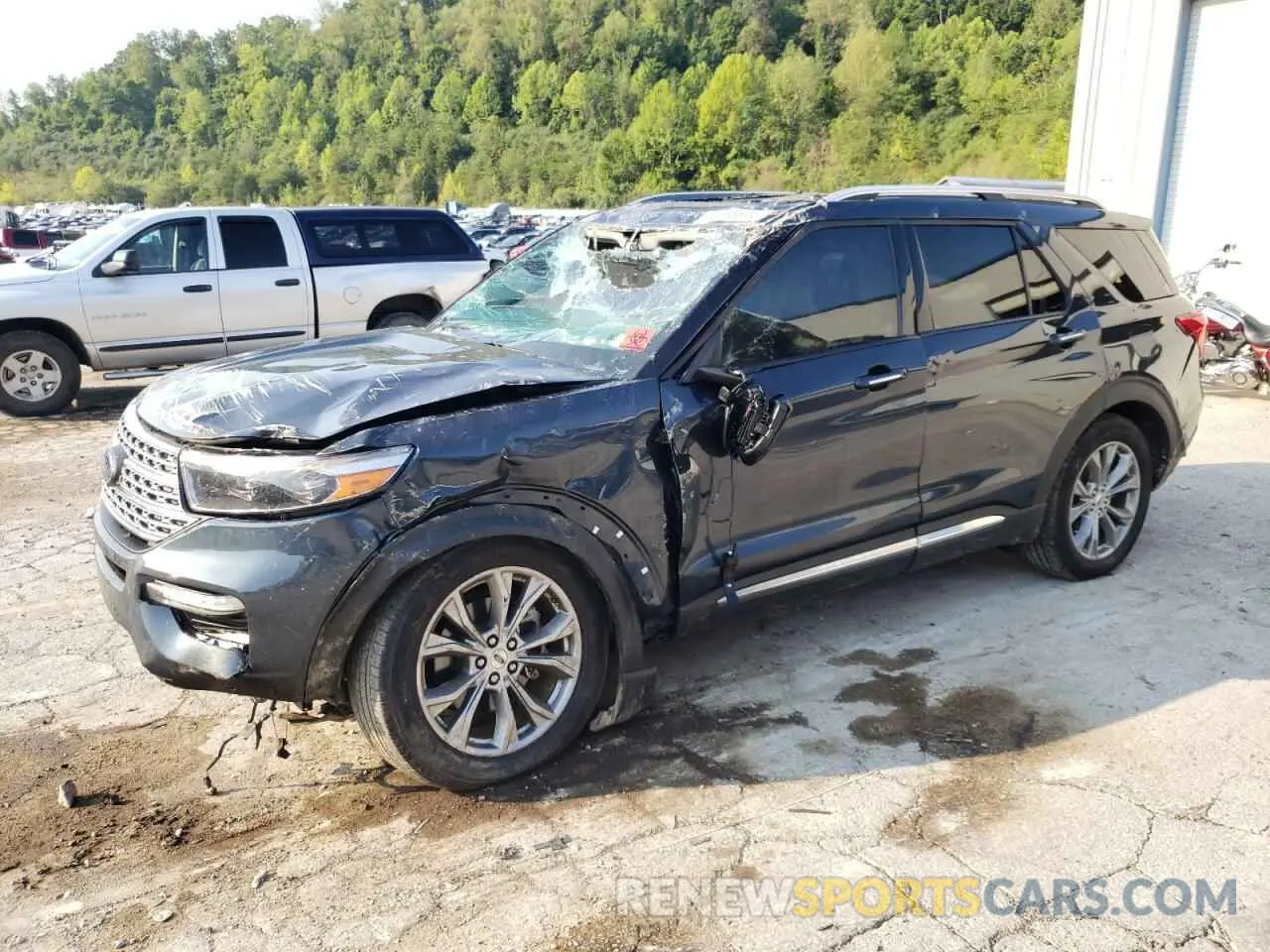 1 Photograph of a damaged car 1FMSK8FHXNGB83433 FORD EXPLORER 2022