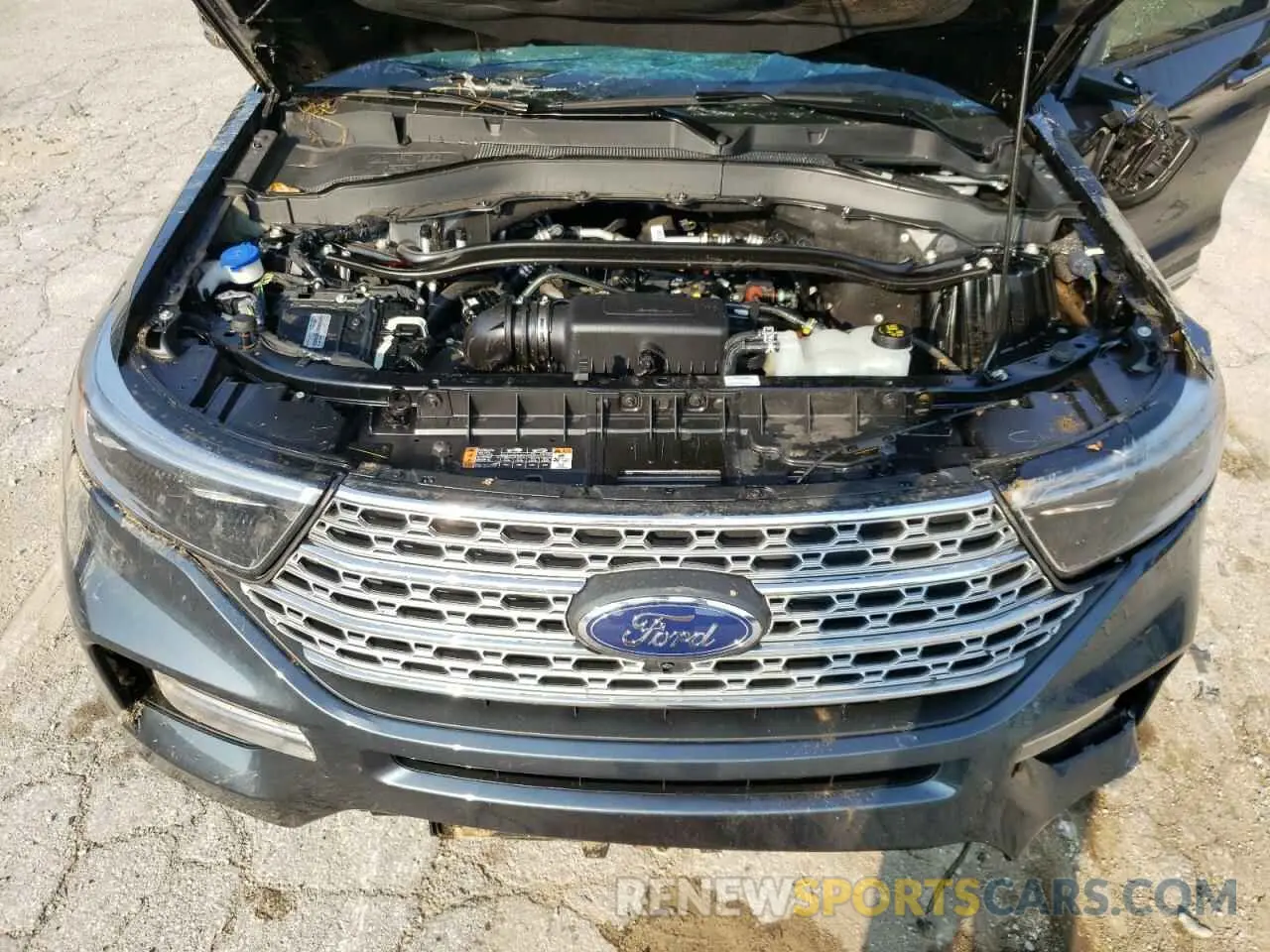 13 Photograph of a damaged car 1FMSK8FHXNGB83433 FORD EXPLORER 2022