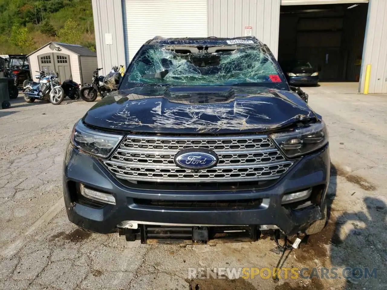 5 Photograph of a damaged car 1FMSK8FHXNGB83433 FORD EXPLORER 2022