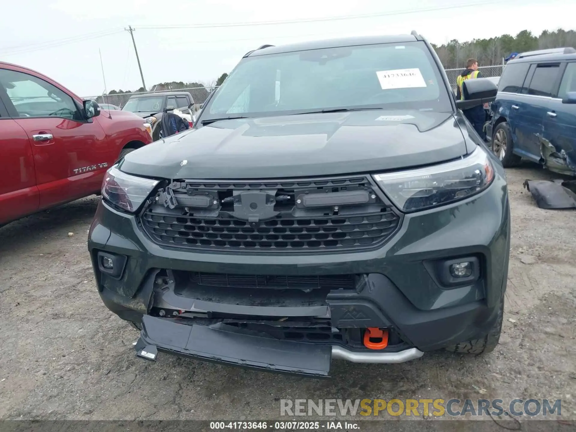 13 Photograph of a damaged car 1FMSK8JH1NGC40044 FORD EXPLORER 2022