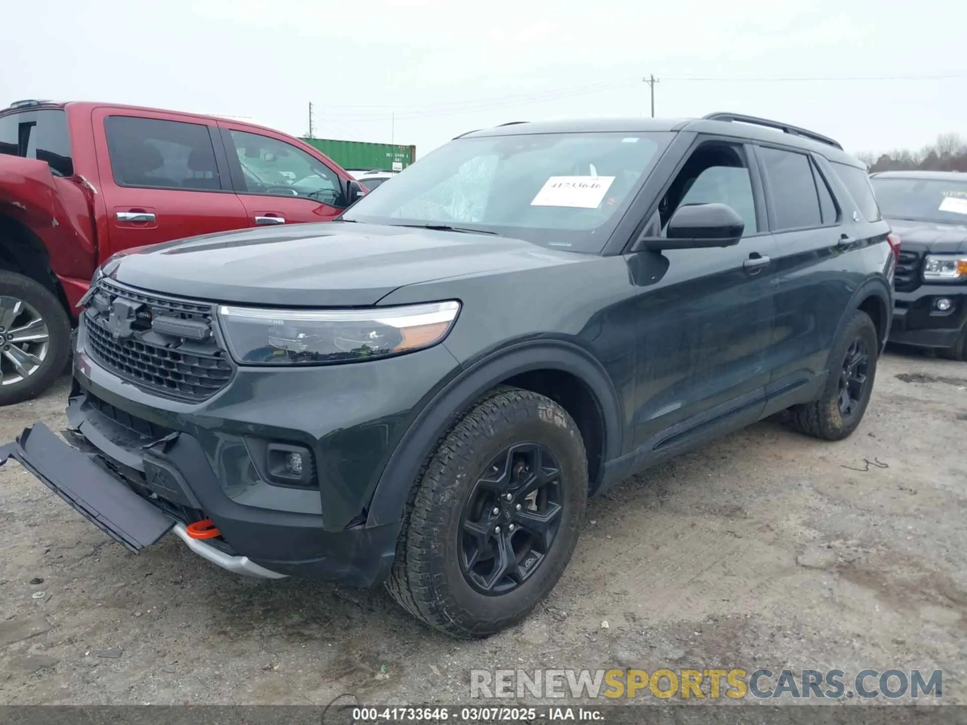 2 Photograph of a damaged car 1FMSK8JH1NGC40044 FORD EXPLORER 2022