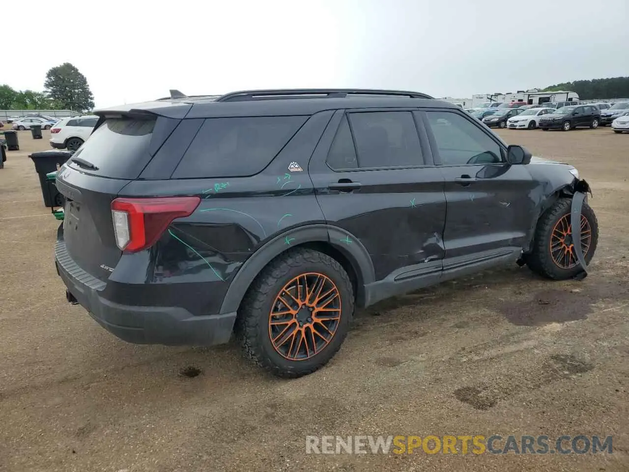 3 Photograph of a damaged car 1FMSK8JH2NGA00730 FORD EXPLORER 2022