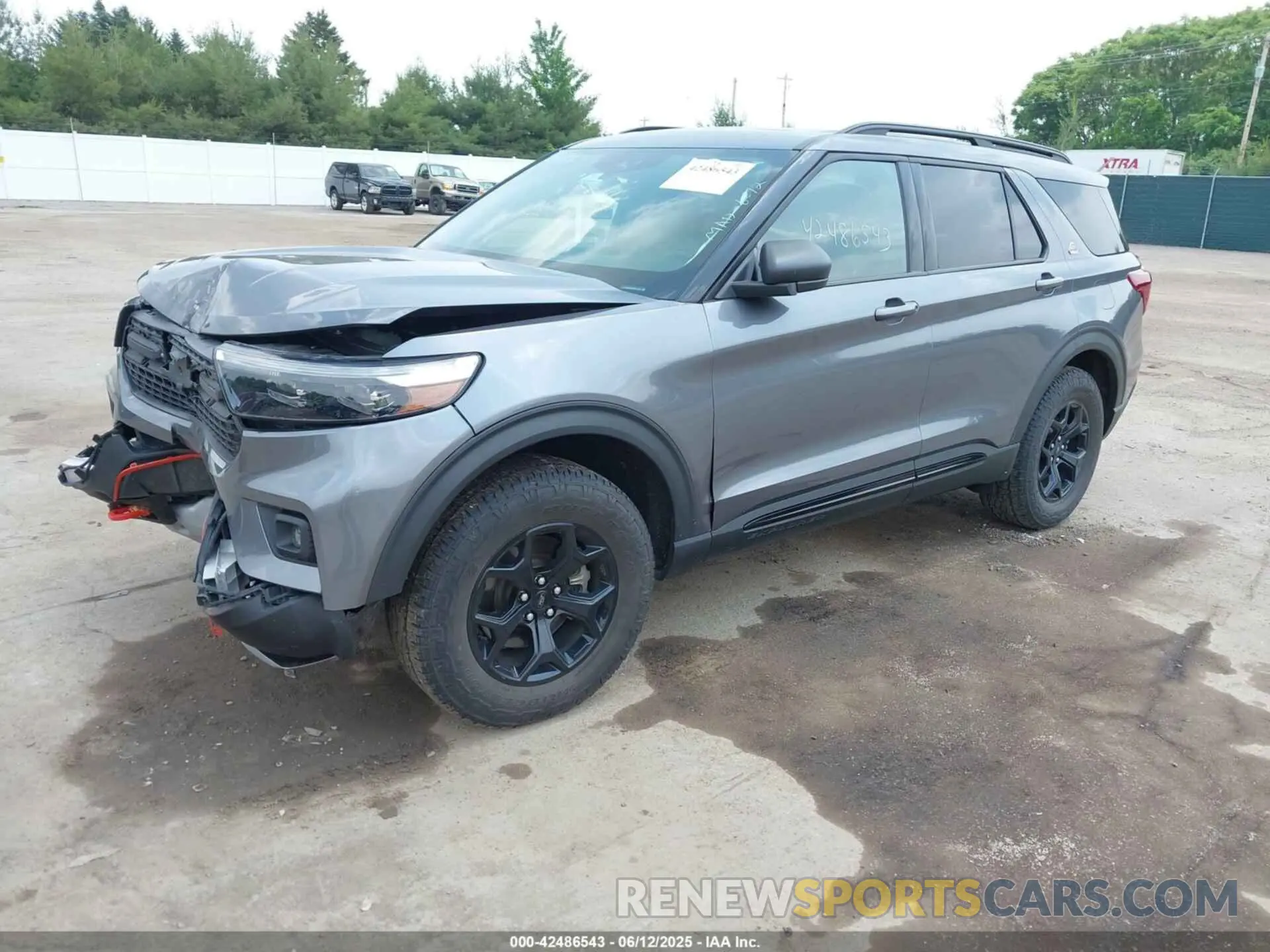 2 Photograph of a damaged car 1FMSK8JH2NGB14193 FORD EXPLORER 2022