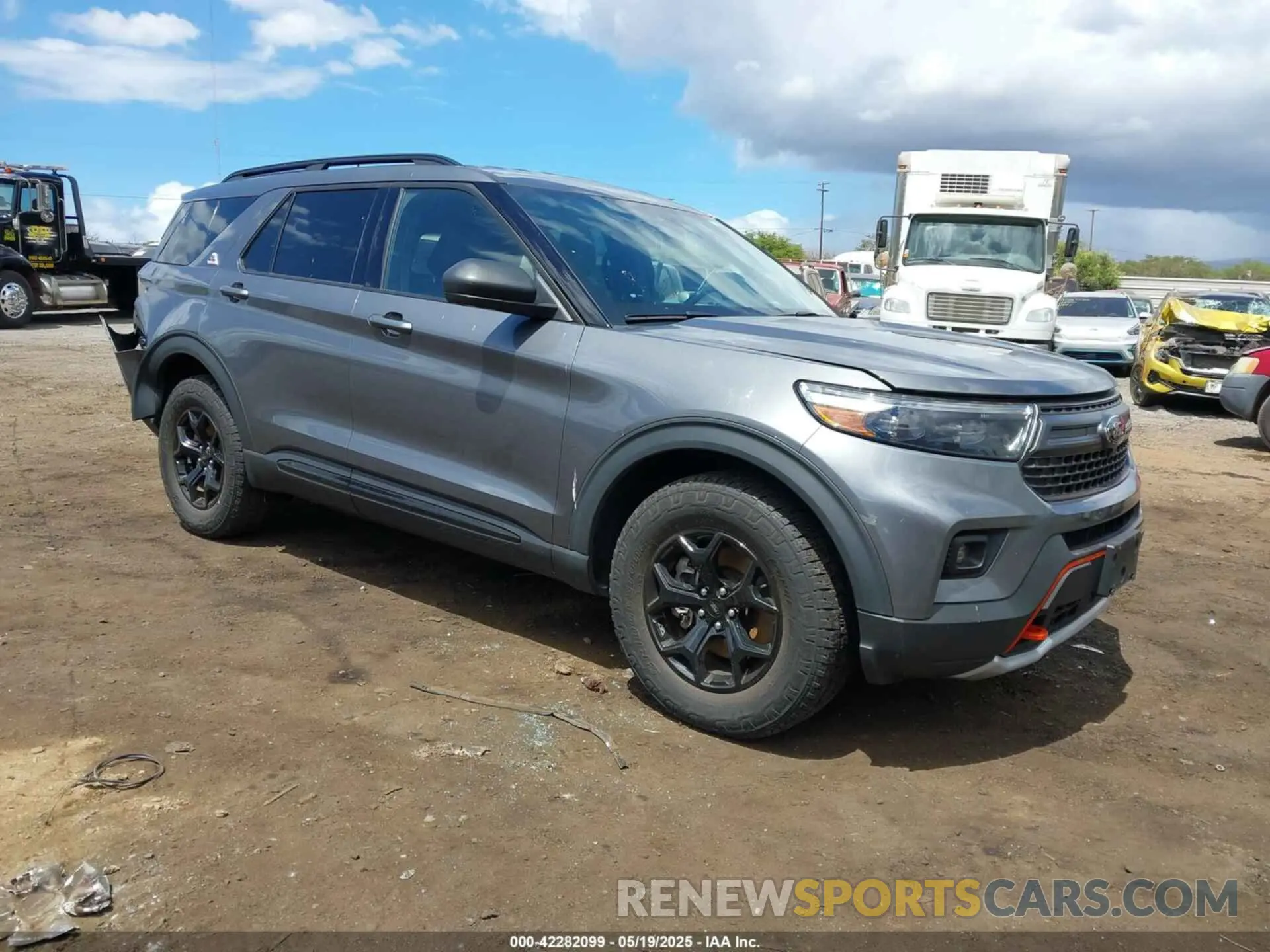 1 Photograph of a damaged car 1FMSK8JH4NGB87078 FORD EXPLORER 2022
