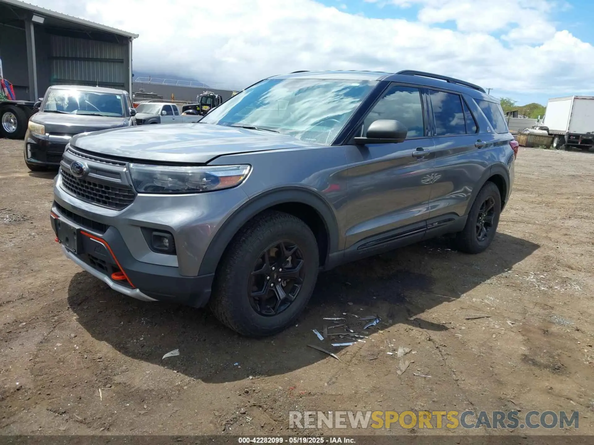 2 Photograph of a damaged car 1FMSK8JH4NGB87078 FORD EXPLORER 2022