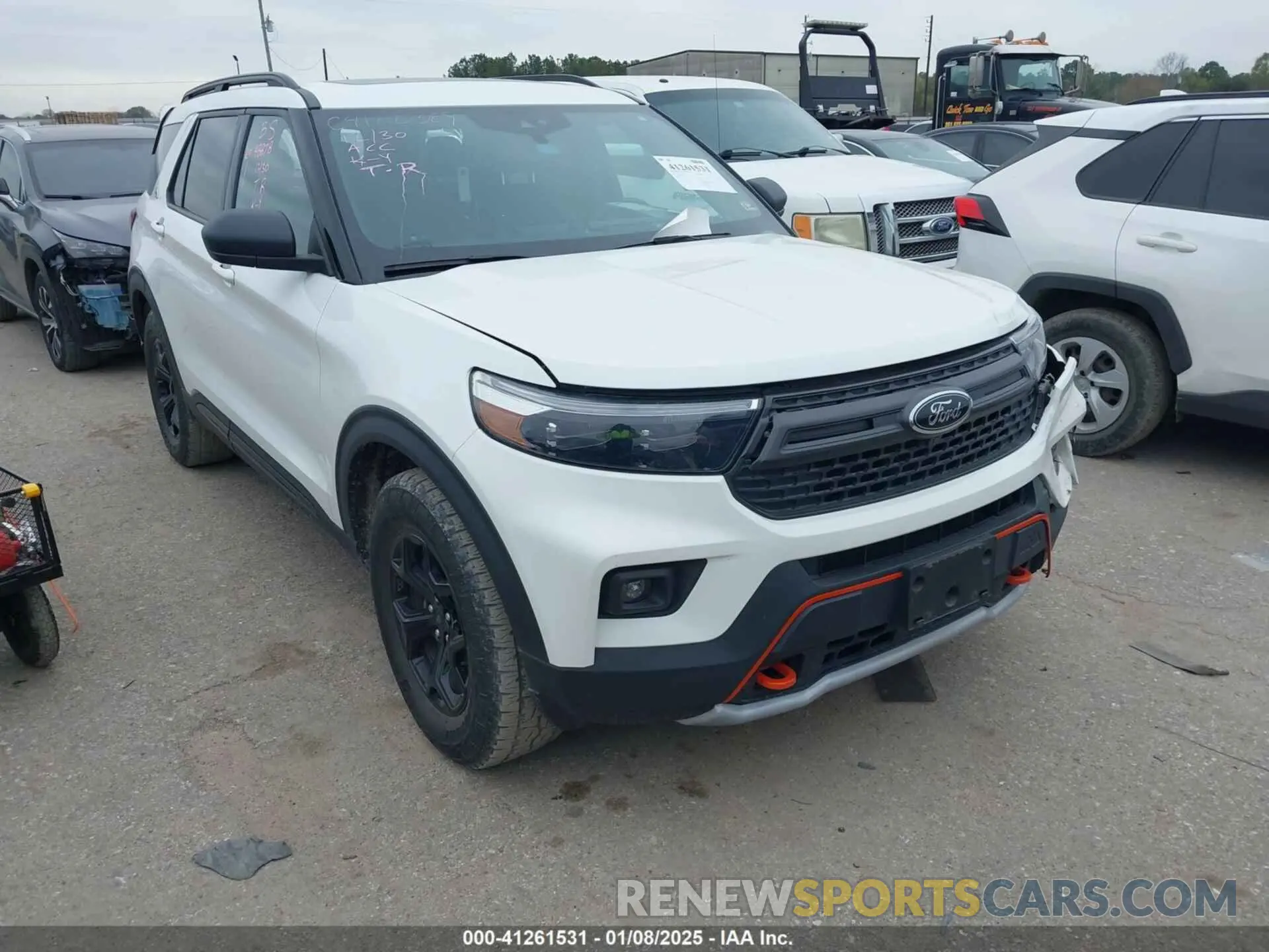 1 Photograph of a damaged car 1FMSK8JH7NGC49654 FORD EXPLORER 2022