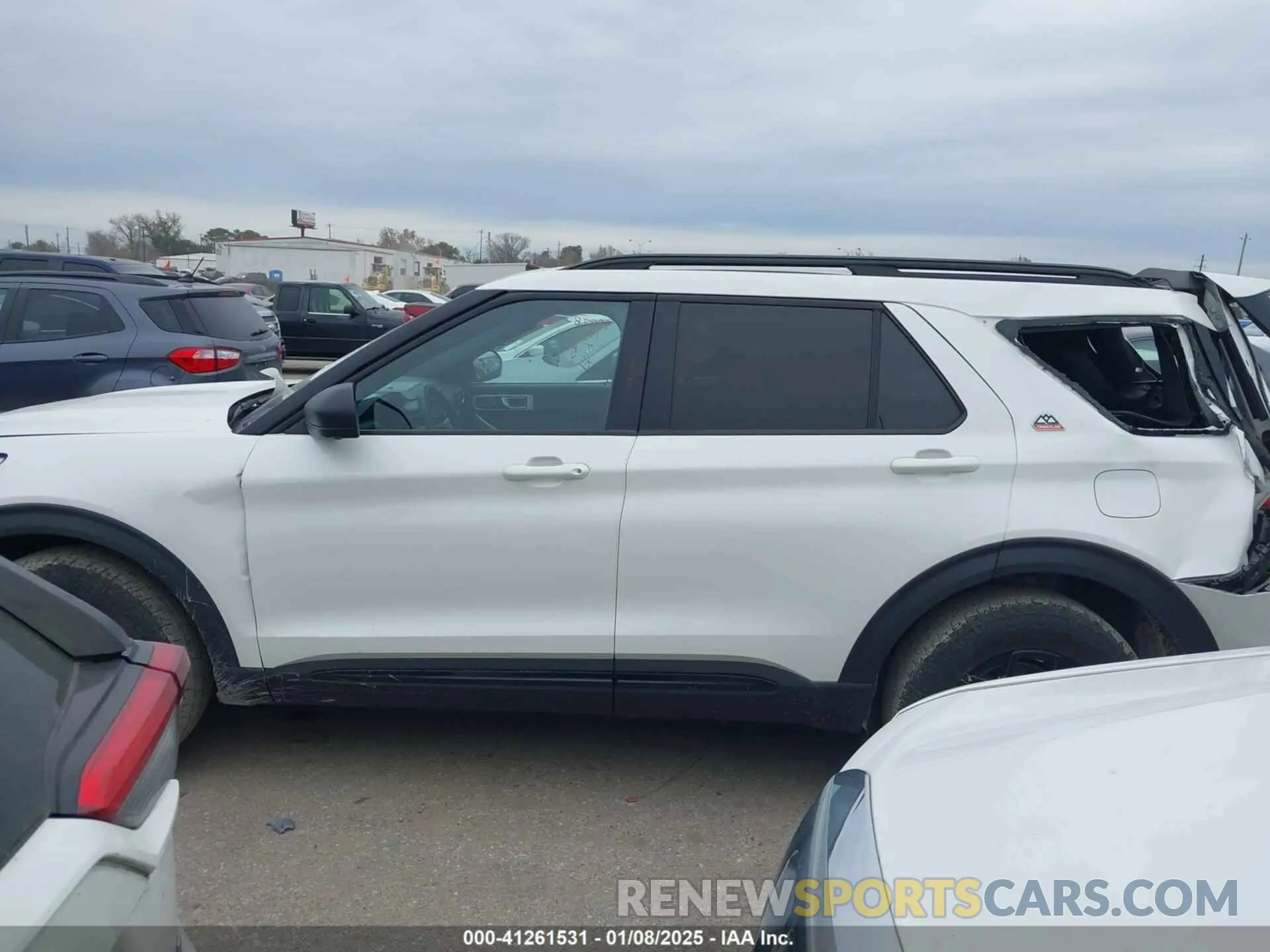 14 Photograph of a damaged car 1FMSK8JH7NGC49654 FORD EXPLORER 2022