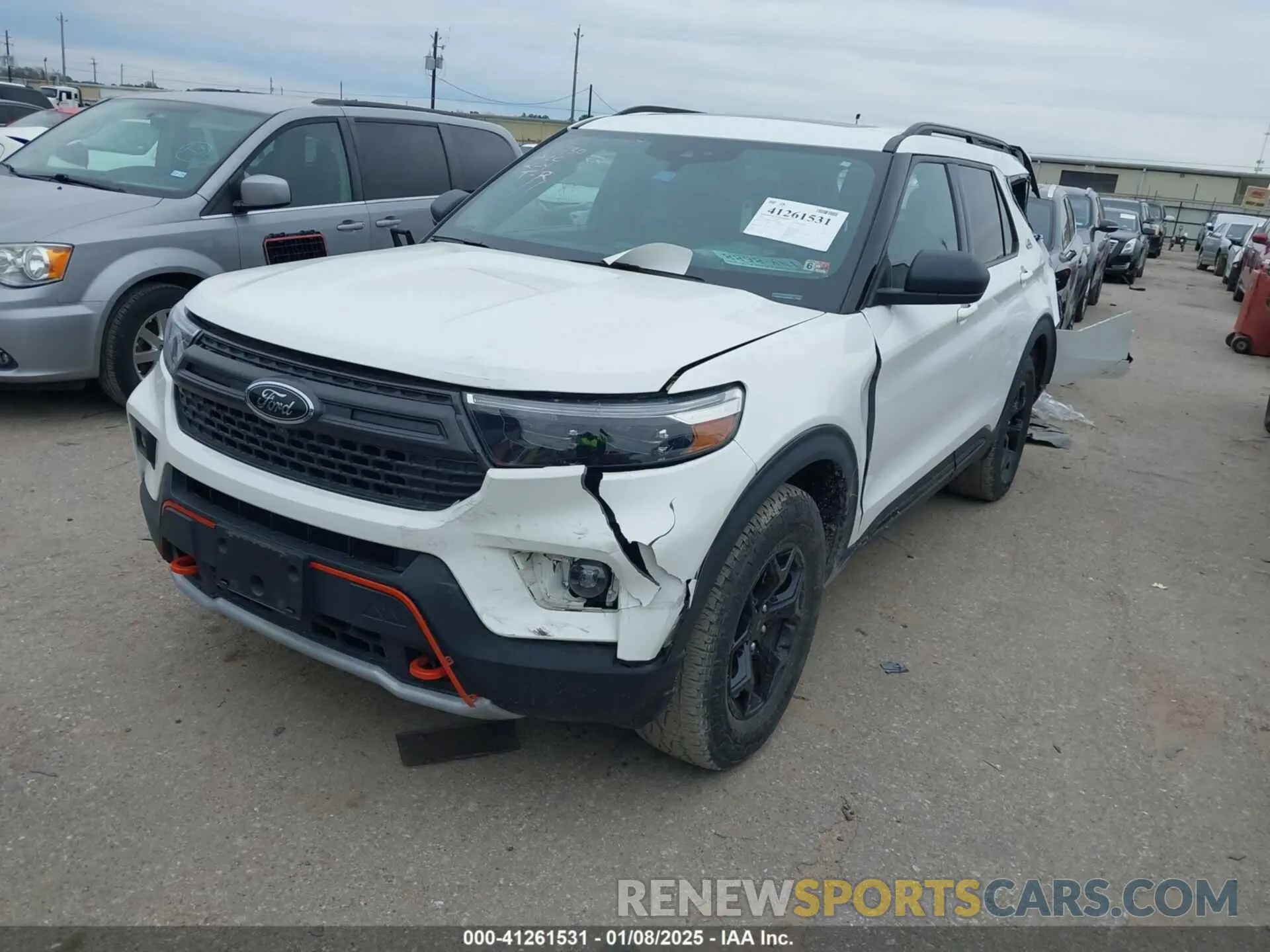 2 Photograph of a damaged car 1FMSK8JH7NGC49654 FORD EXPLORER 2022