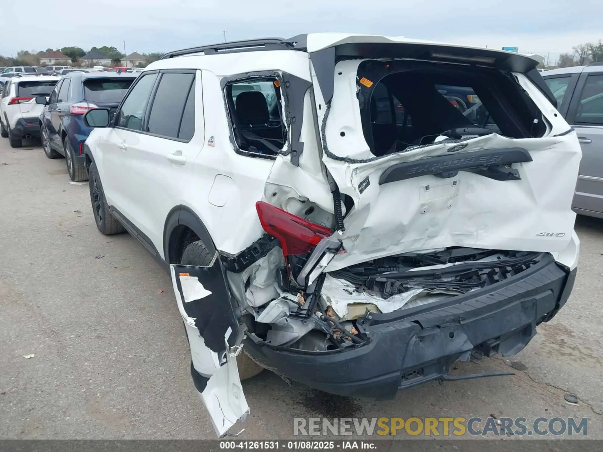 3 Photograph of a damaged car 1FMSK8JH7NGC49654 FORD EXPLORER 2022