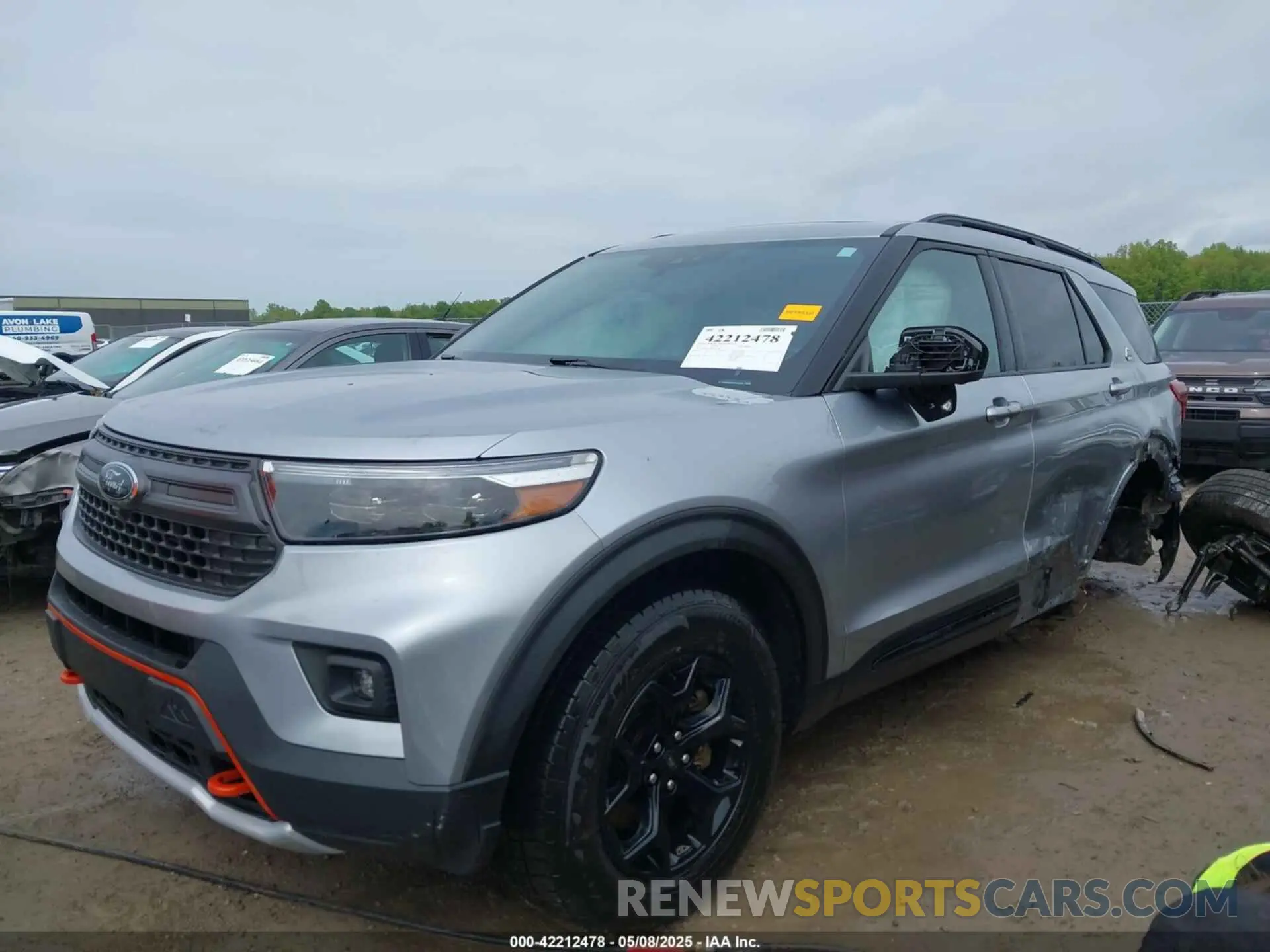 2 Photograph of a damaged car 1FMSK8JH8NGA73830 FORD EXPLORER 2022
