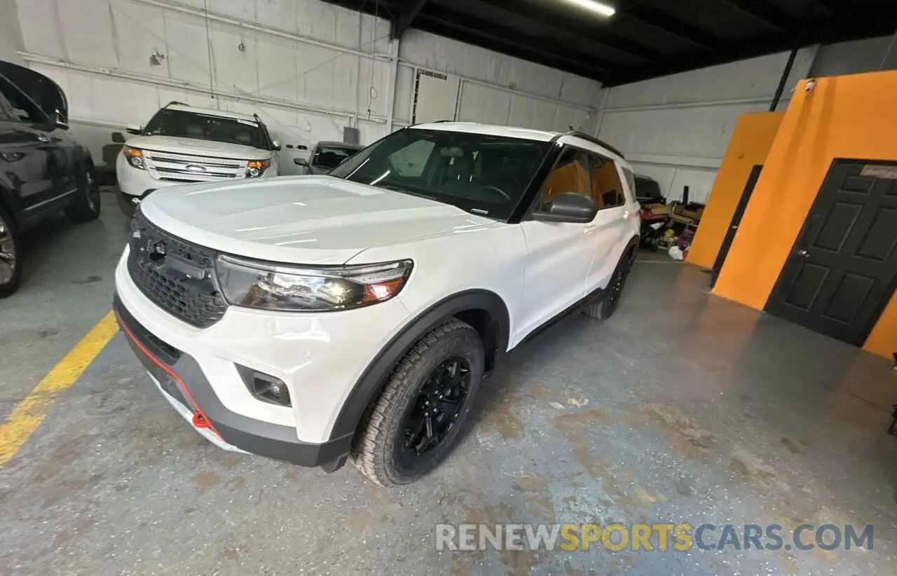 2 Photograph of a damaged car 1FMSK8JH8NGB24260 FORD EXPLORER 2022