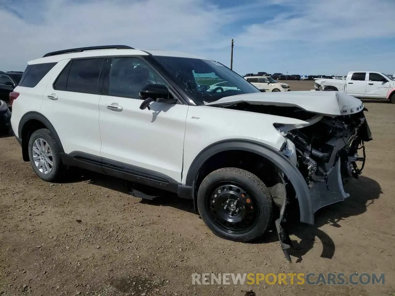 4 Photograph of a damaged car 1FMSK8KH6NGB60656 FORD EXPLORER 2022