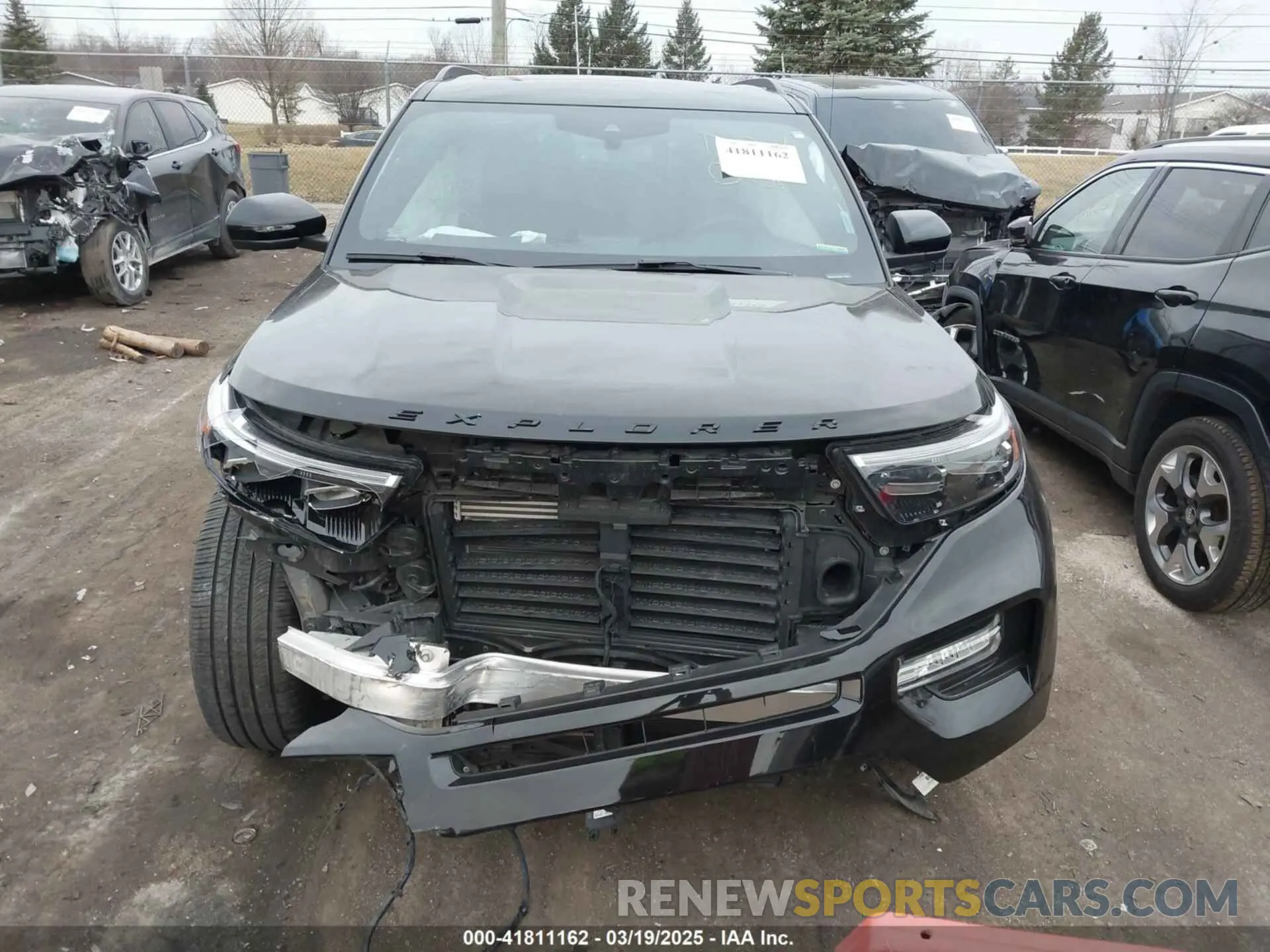 11 Photograph of a damaged car 1FMSK8KH6NGC45223 FORD EXPLORER 2022