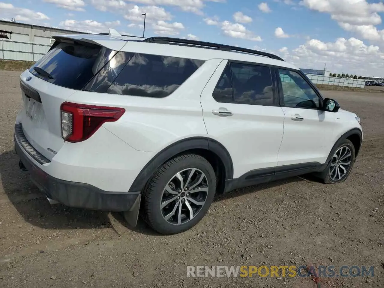 3 Photograph of a damaged car 1FMSK8KH7NGC46865 FORD EXPLORER 2022