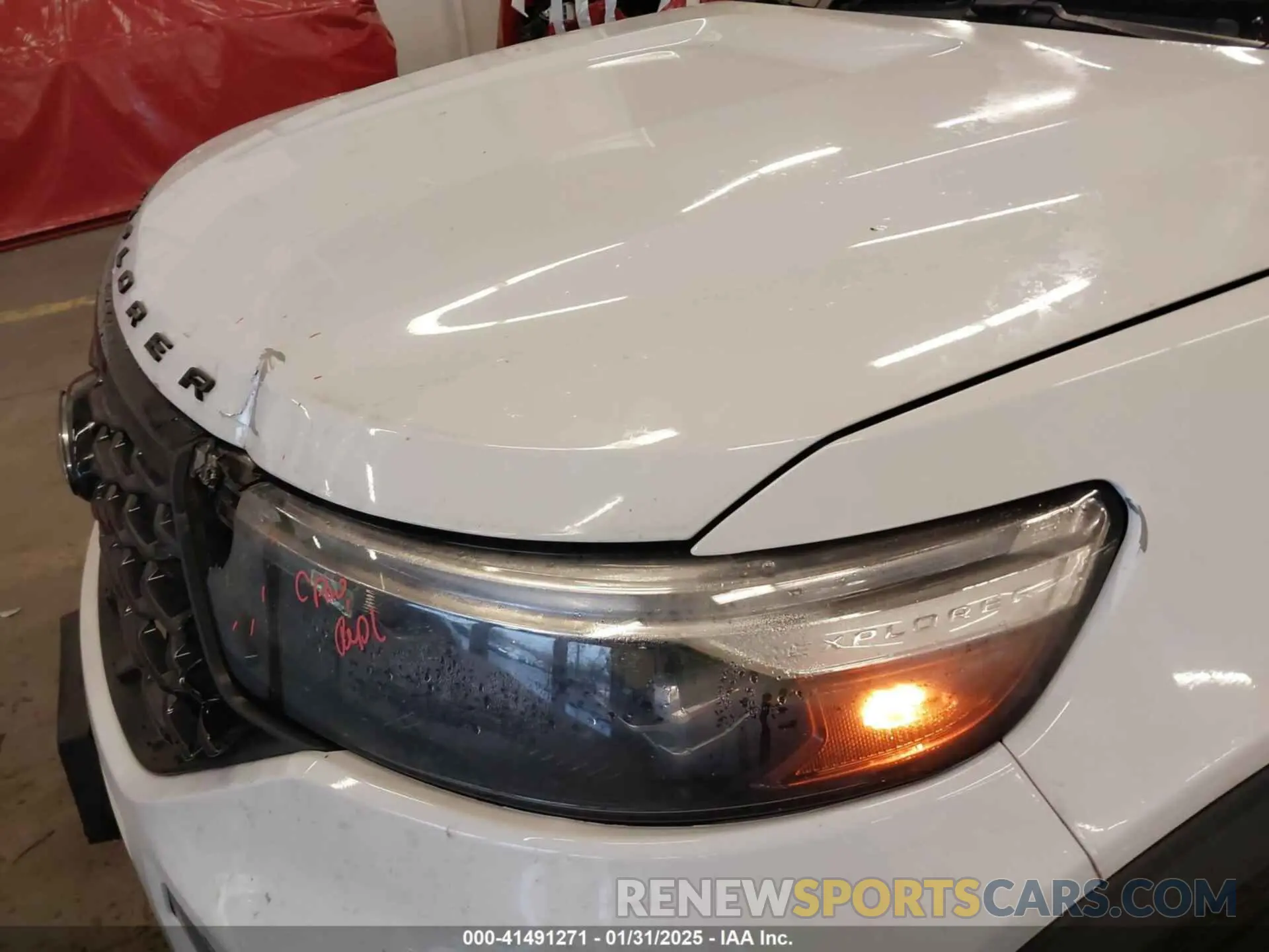 22 Photograph of a damaged car 1FMSK8KHXNGB57162 FORD EXPLORER 2022