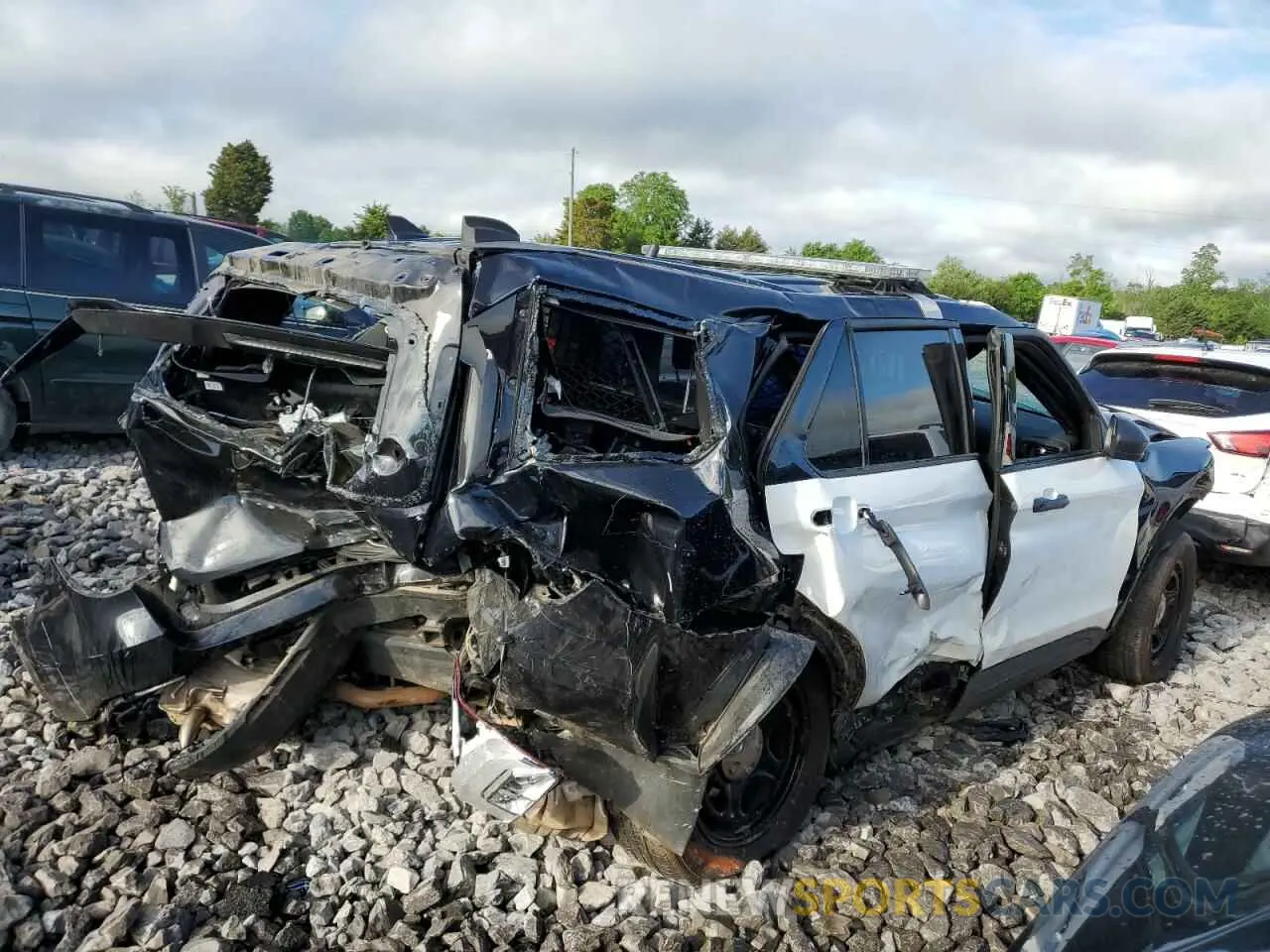 3 Photograph of a damaged car 1FM5K8AB2PGA05938 FORD EXPLORER 2023