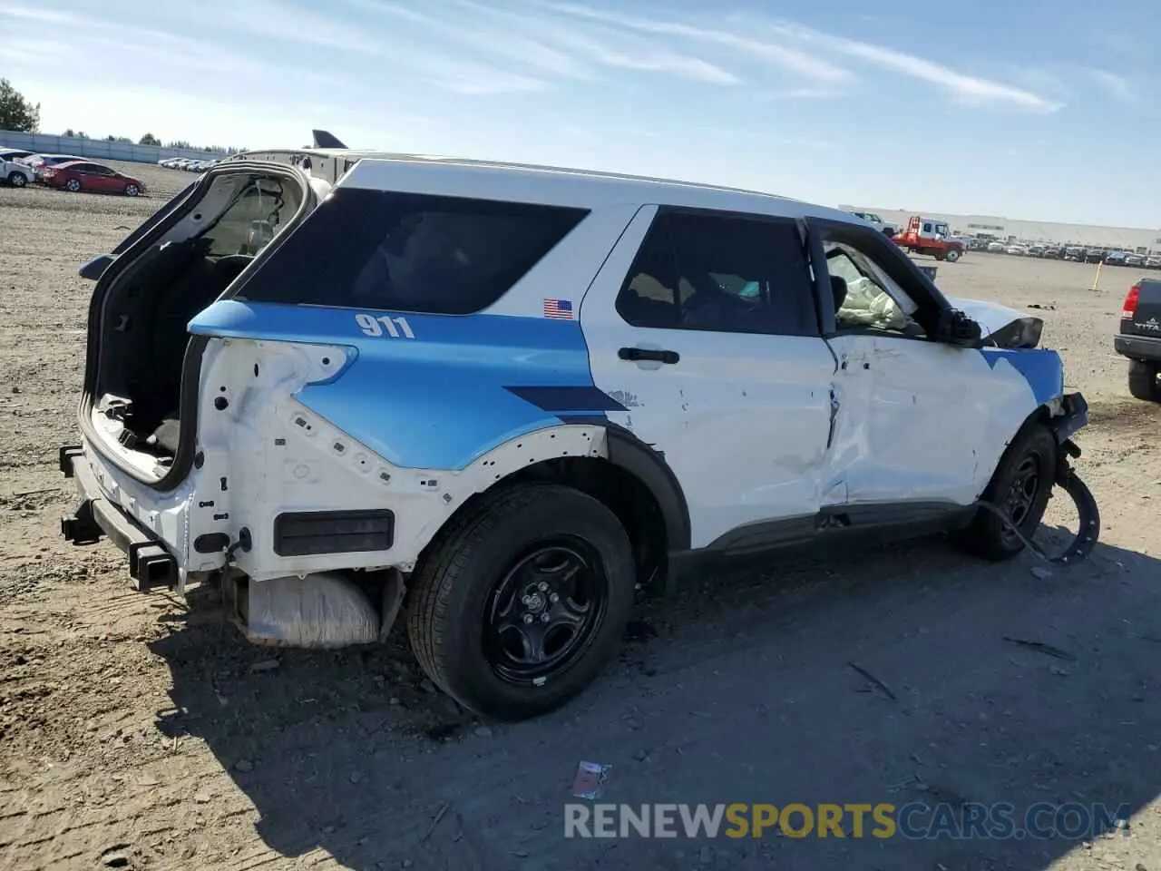 3 Photograph of a damaged car 1FM5K8AB3PGB37719 FORD EXPLORER 2023