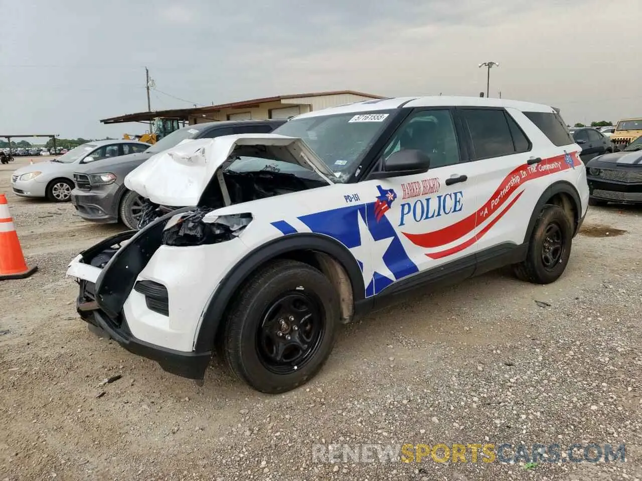 1 Photograph of a damaged car 1FM5K8AB3PGB37879 FORD EXPLORER 2023