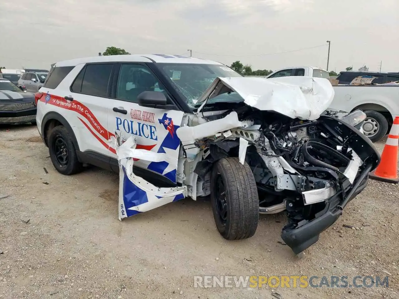 4 Photograph of a damaged car 1FM5K8AB3PGB37879 FORD EXPLORER 2023