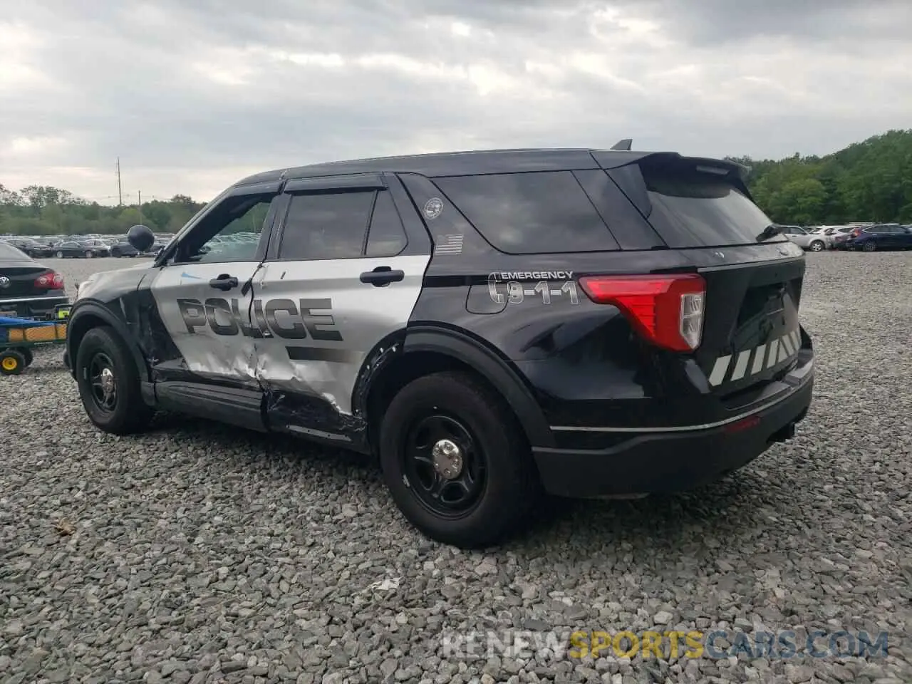 2 Photograph of a damaged car 1FM5K8AB3PGB98391 FORD EXPLORER 2023