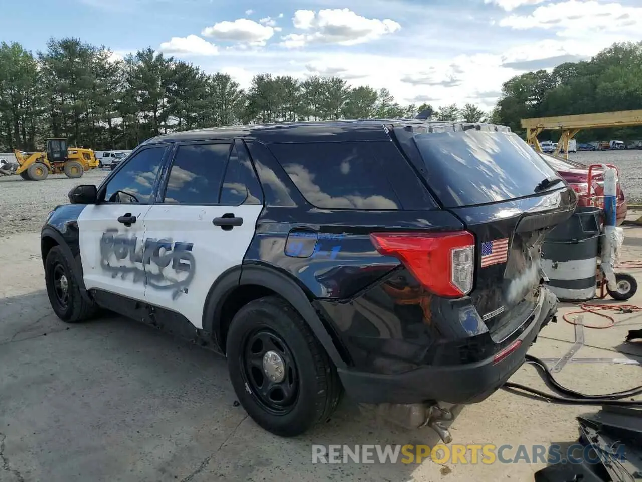 2 Photograph of a damaged car 1FM5K8AB4PGA20067 FORD EXPLORER 2023