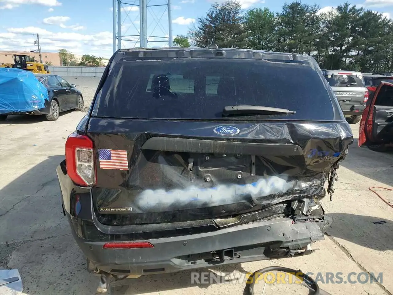 6 Photograph of a damaged car 1FM5K8AB4PGA20067 FORD EXPLORER 2023