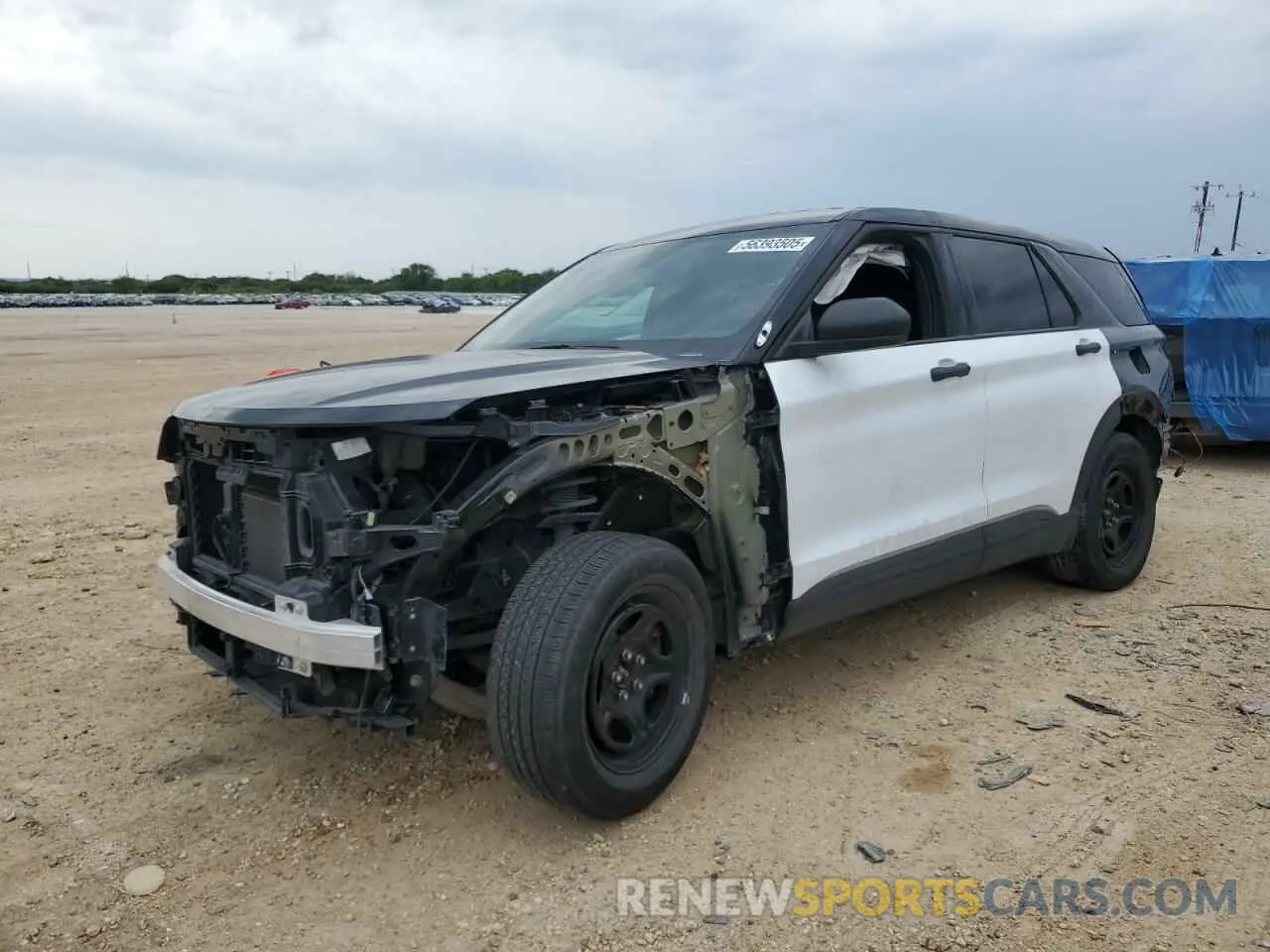 1 Photograph of a damaged car 1FM5K8AB4PGC00360 FORD EXPLORER 2023