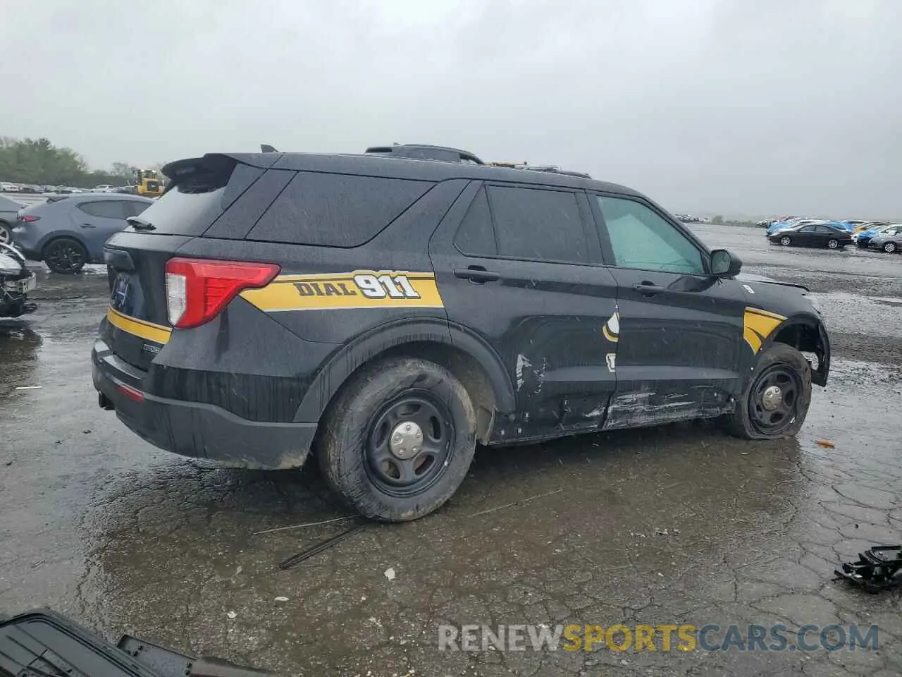3 Photograph of a damaged car 1FM5K8AB5PGB84637 FORD EXPLORER 2023