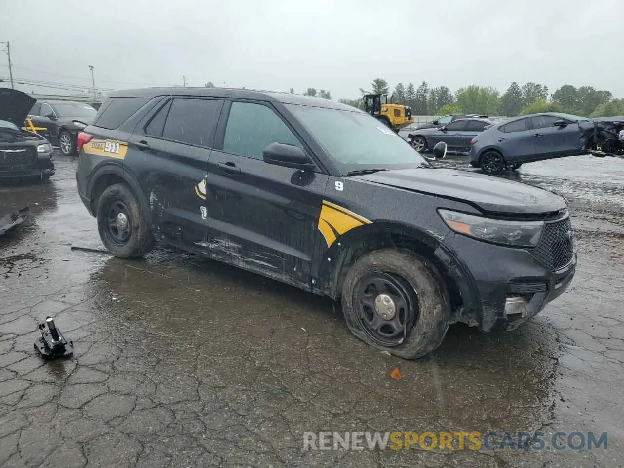 4 Photograph of a damaged car 1FM5K8AB5PGB84637 FORD EXPLORER 2023