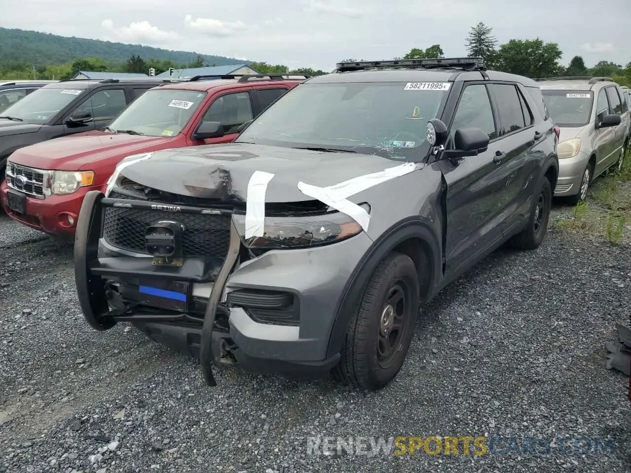 1 Photograph of a damaged car 1FM5K8AB9PGA17813 FORD EXPLORER 2023