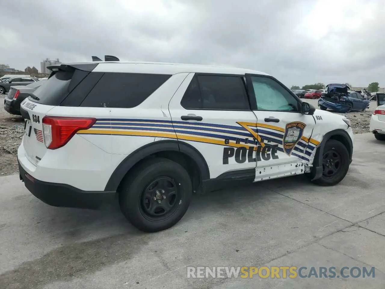 3 Photograph of a damaged car 1FM5K8AB9PGA62413 FORD EXPLORER 2023