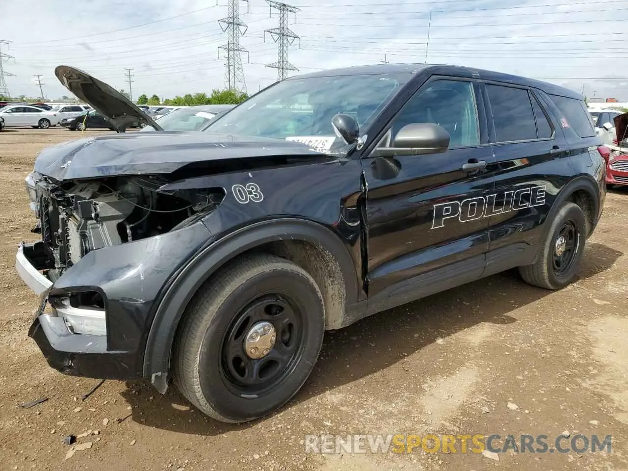 1 Photograph of a damaged car 1FM5K8ABXPGA64168 FORD EXPLORER 2023